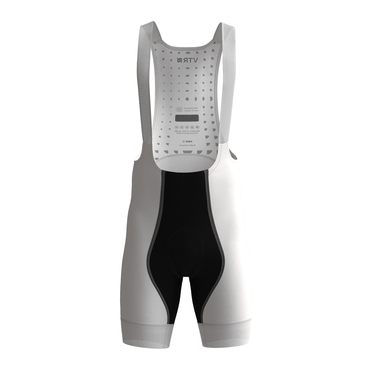 Велотрусы с подкладкой и лямками, мужская классическая модель VTR-02