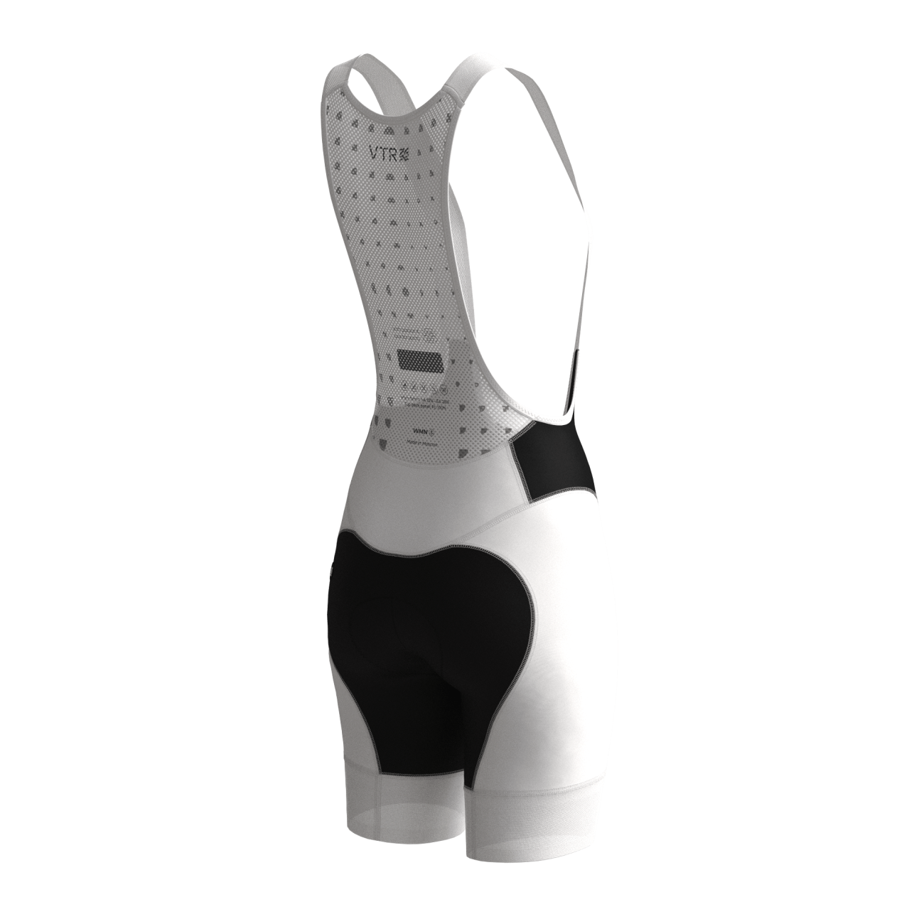 Велотрусы с подкладкой и лямками, женская классическая модель VTR-04