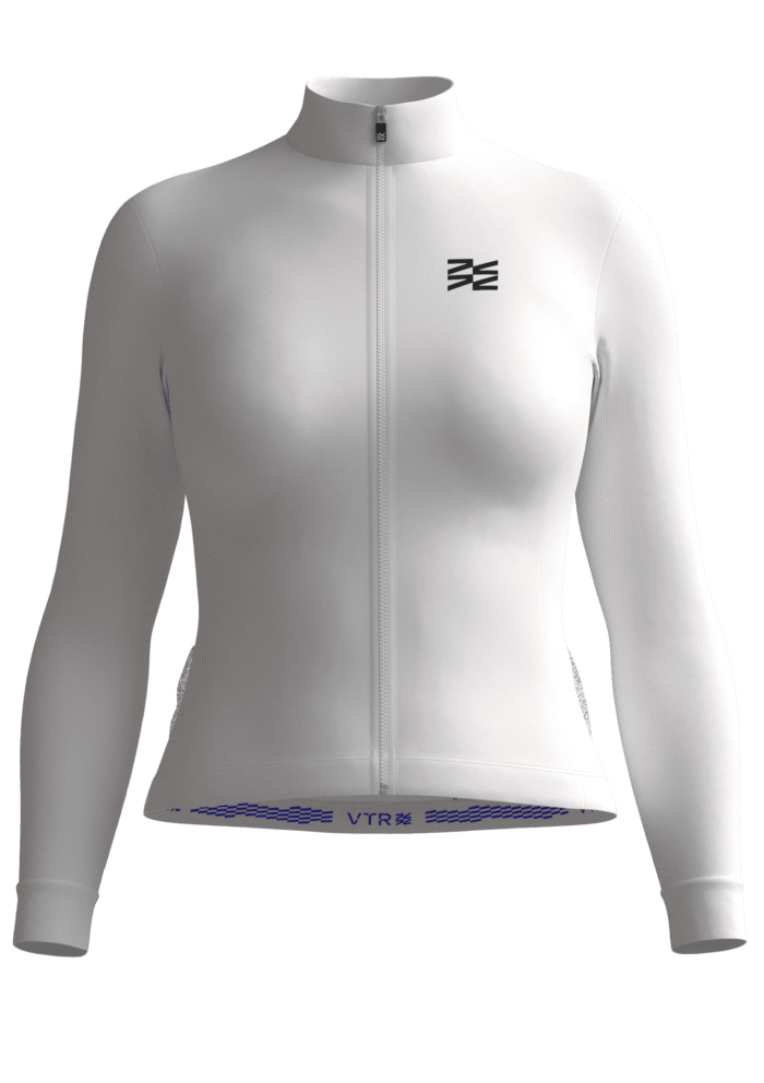 Велоджерси с длинным рукавом, женская утеплённая модель VTR-08