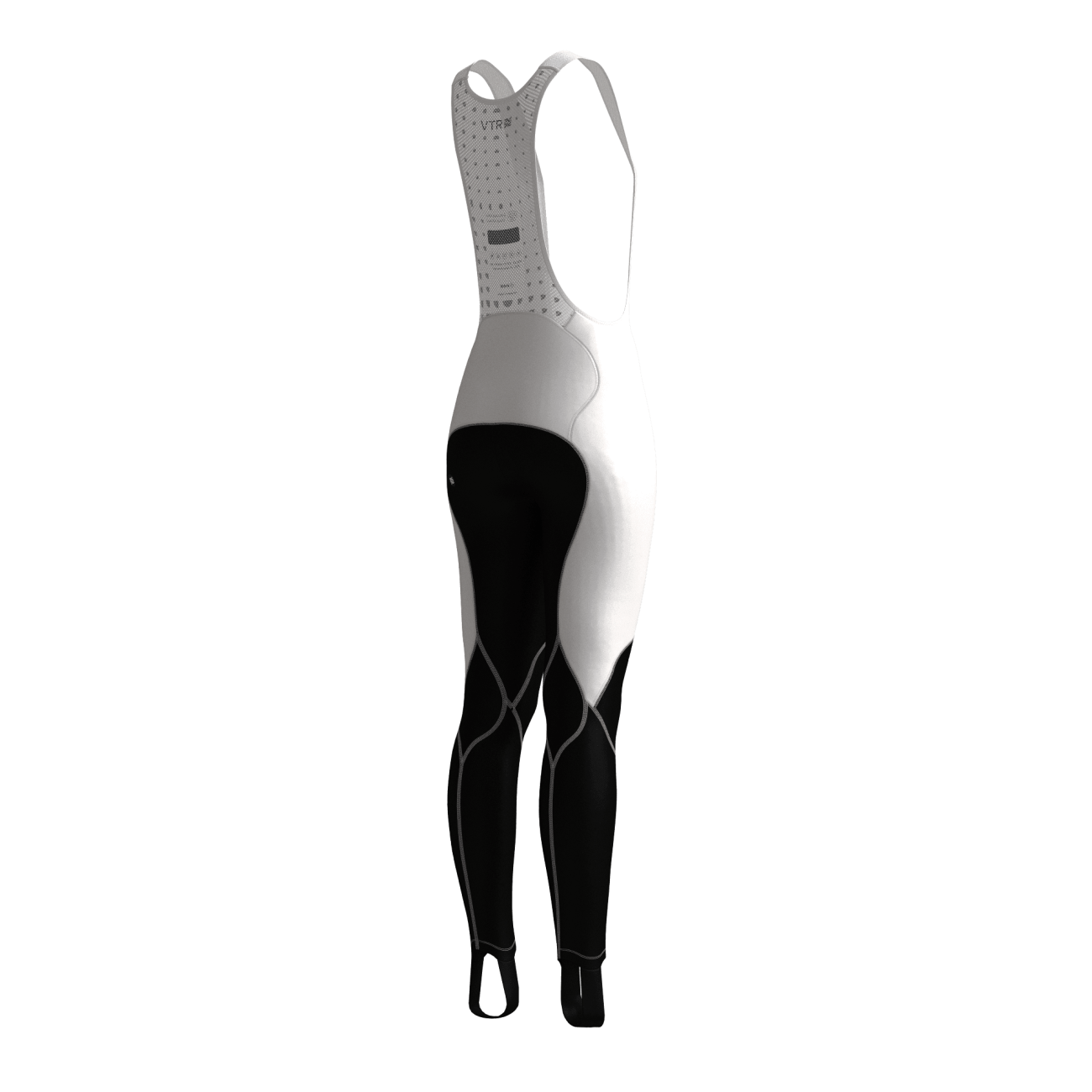 Велоштаны утепленные с подкладкой и лямками, женская модель VTR-09