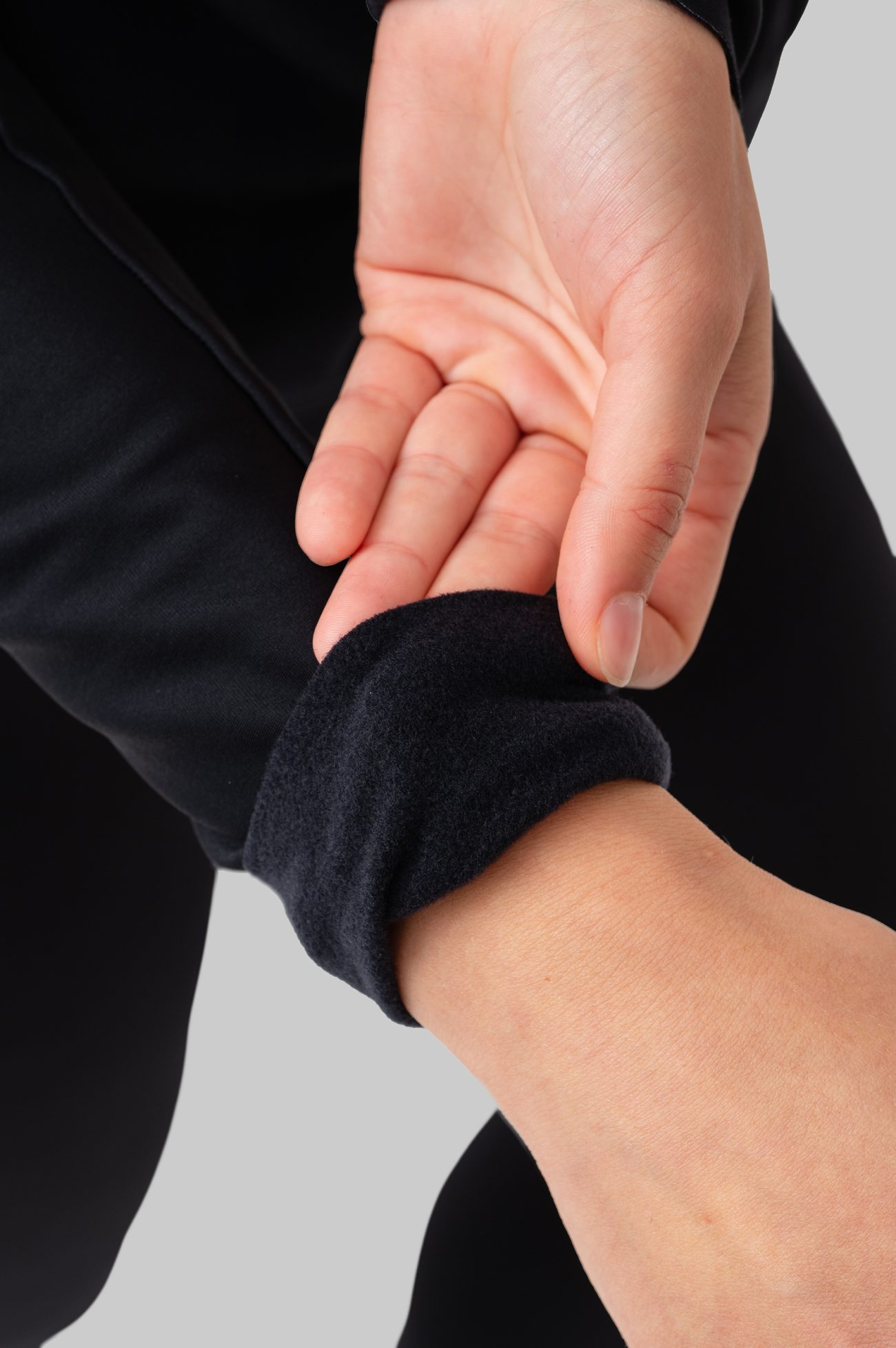 Женский Беговой Утеплённый Лонгслив Practice Black