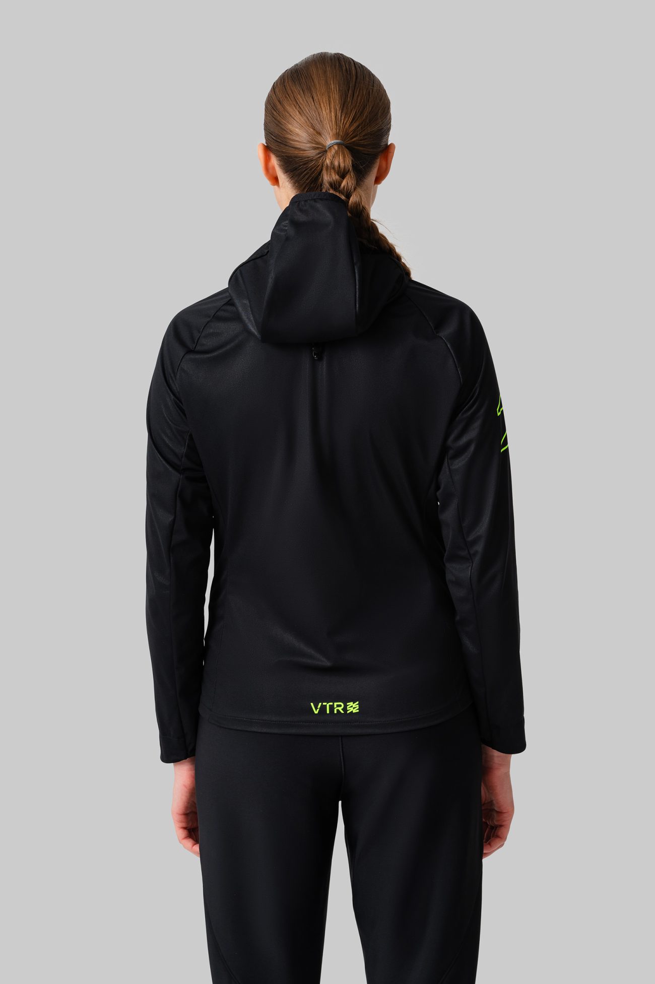 Женская Беговая Ветровка Practice Blacg