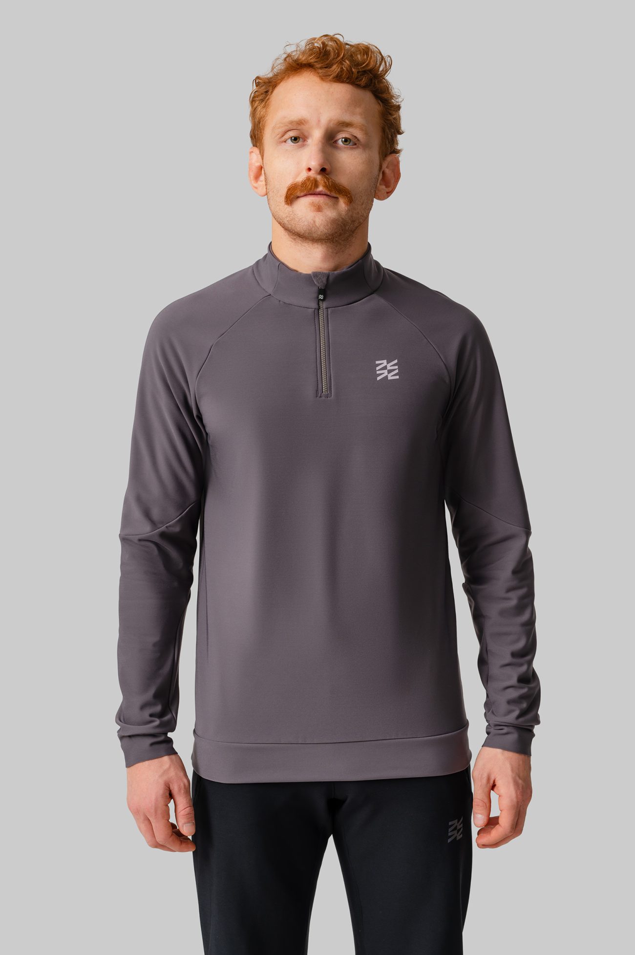 Мужской Беговой Утеплённый Лонгслив Practice Pavement