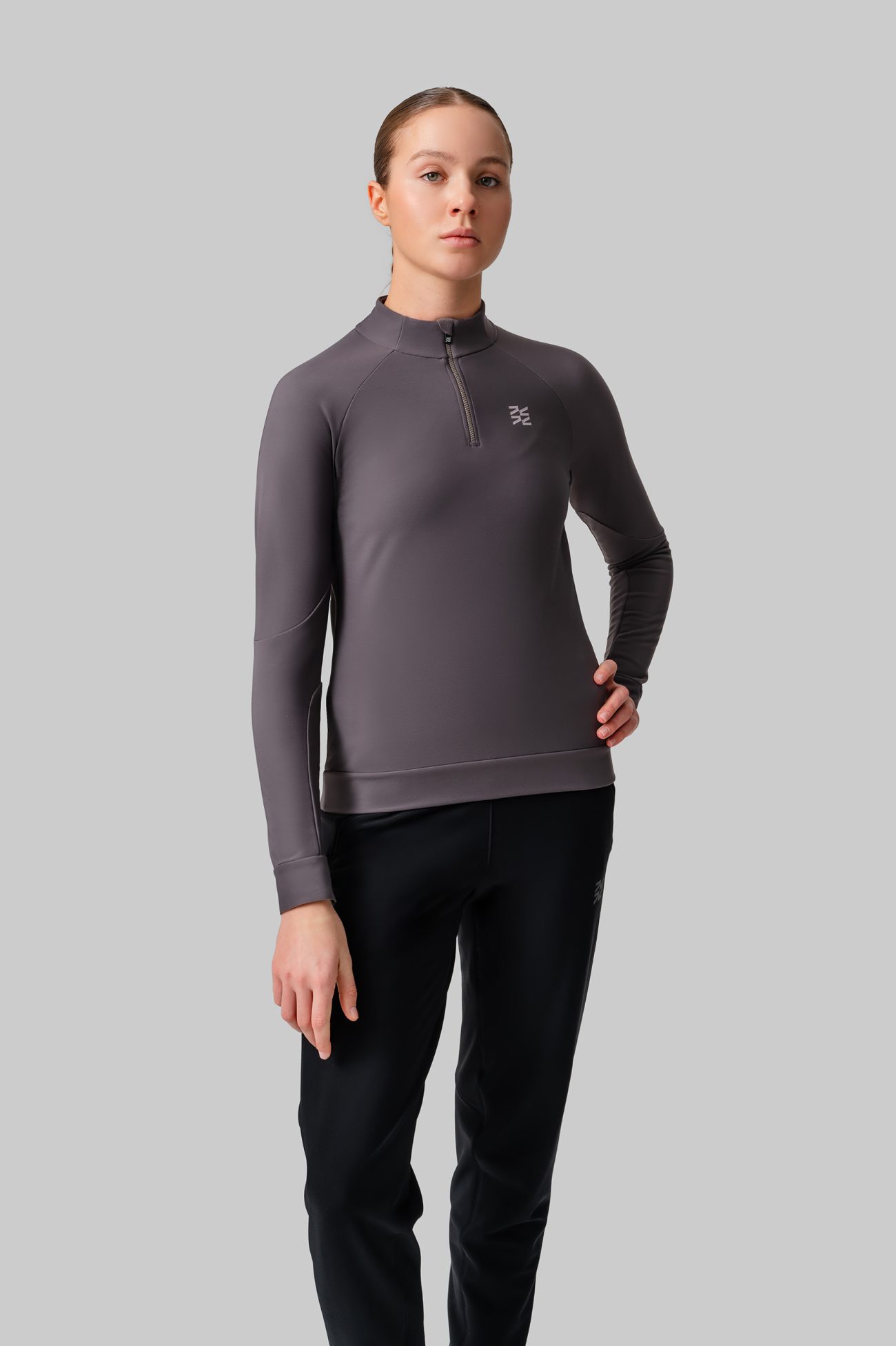 Женский Беговой Утеплённый Лонгслив Practice Pavement