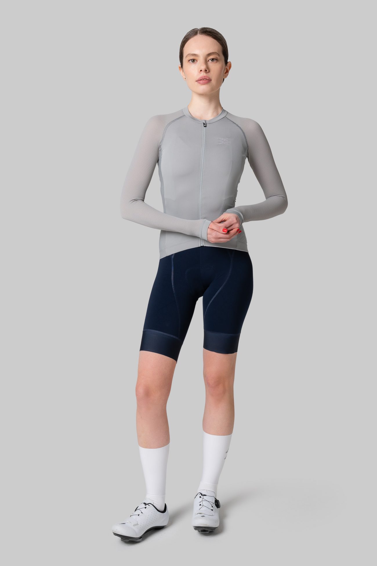 Женская Джерси с Длинным Рукавом Evolve Silver