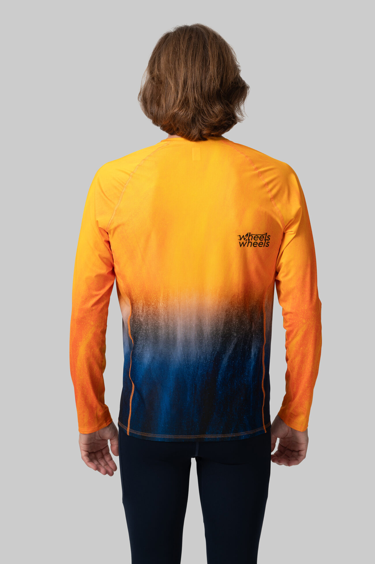 Мужской Беговой Лонгслив Practice Wheels & Wheels