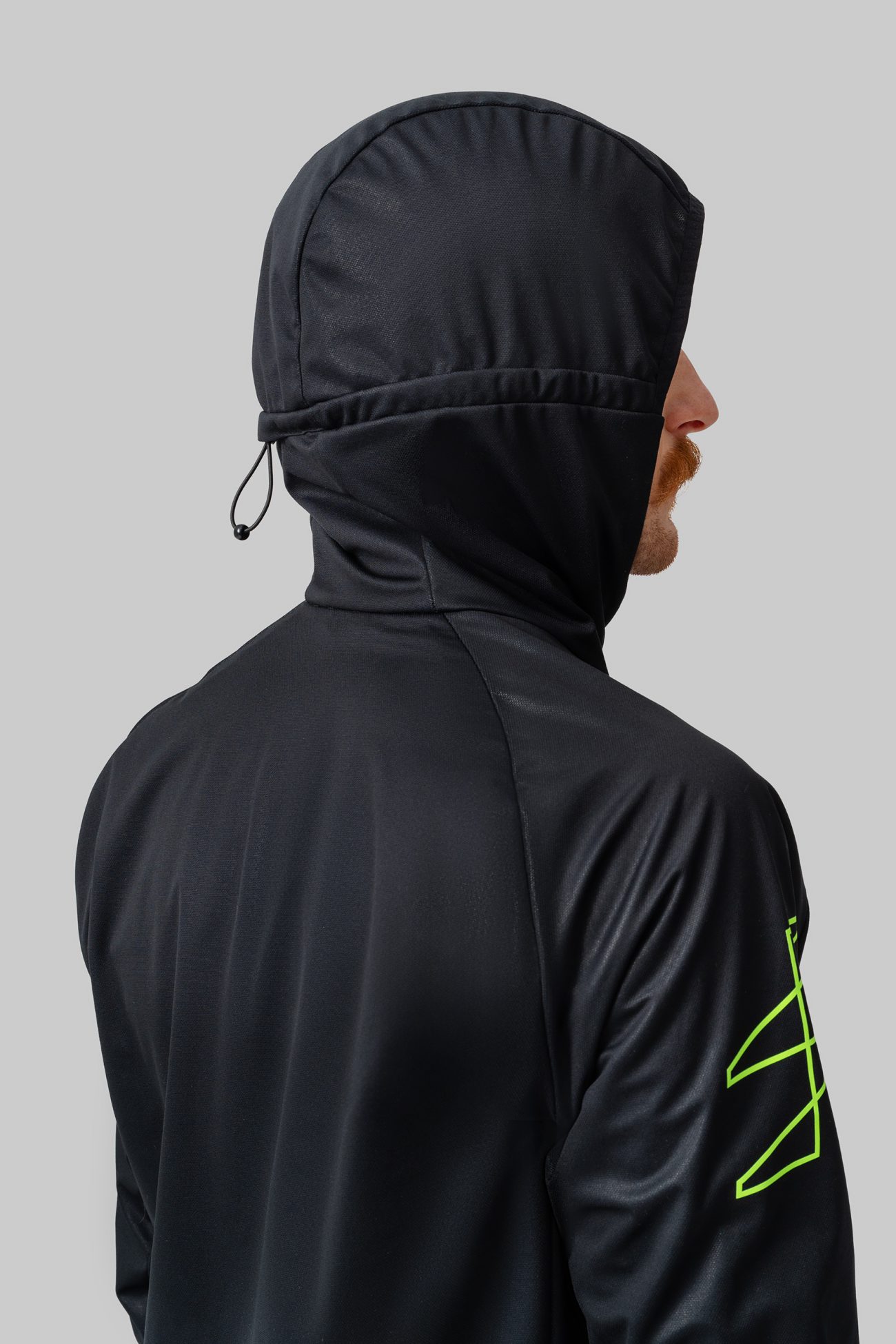 Мужская Беговая Ветровка Practice Blacg