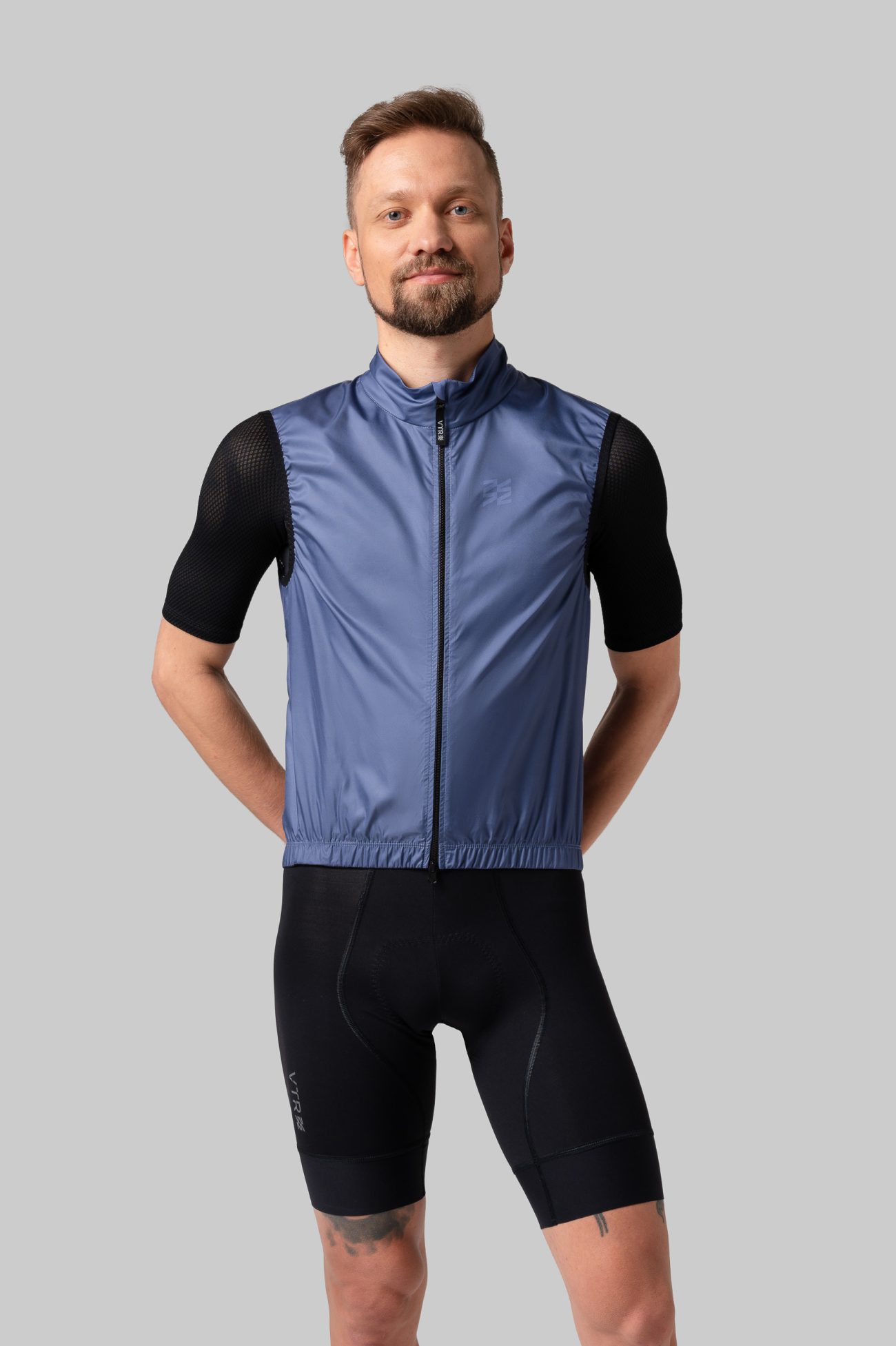 Мужская Ветрозащитная Жилетка Evolve Midnight