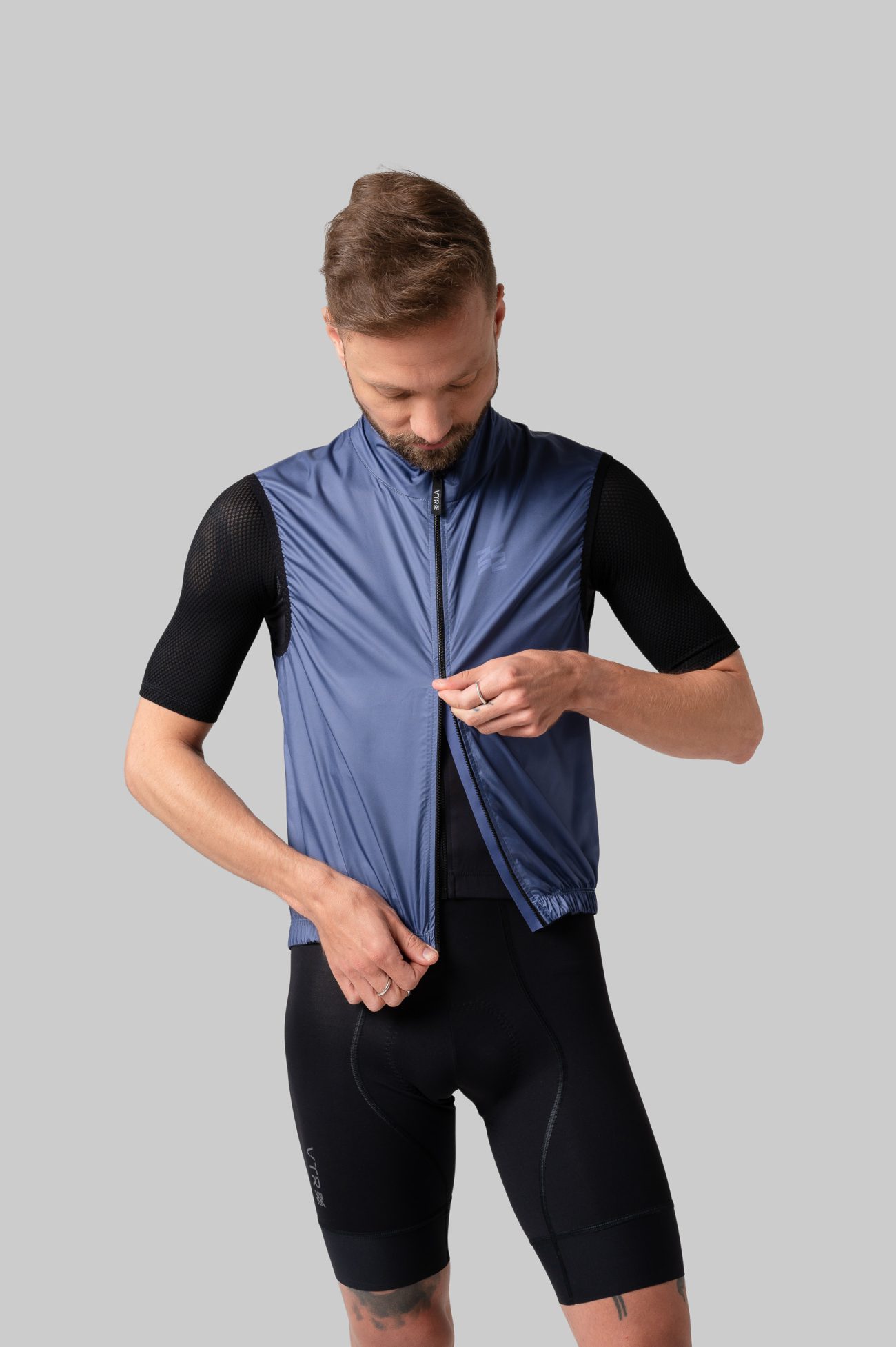 Мужская Ветрозащитная Жилетка Evolve Midnight