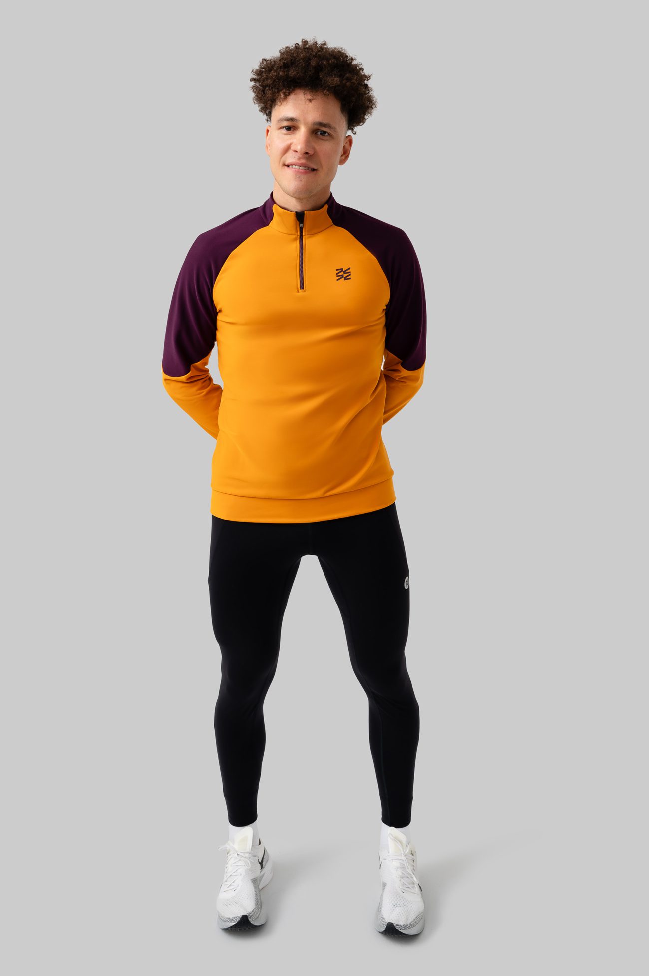 Мужской Беговой Утеплённый Лонгслив Practice Goldplum