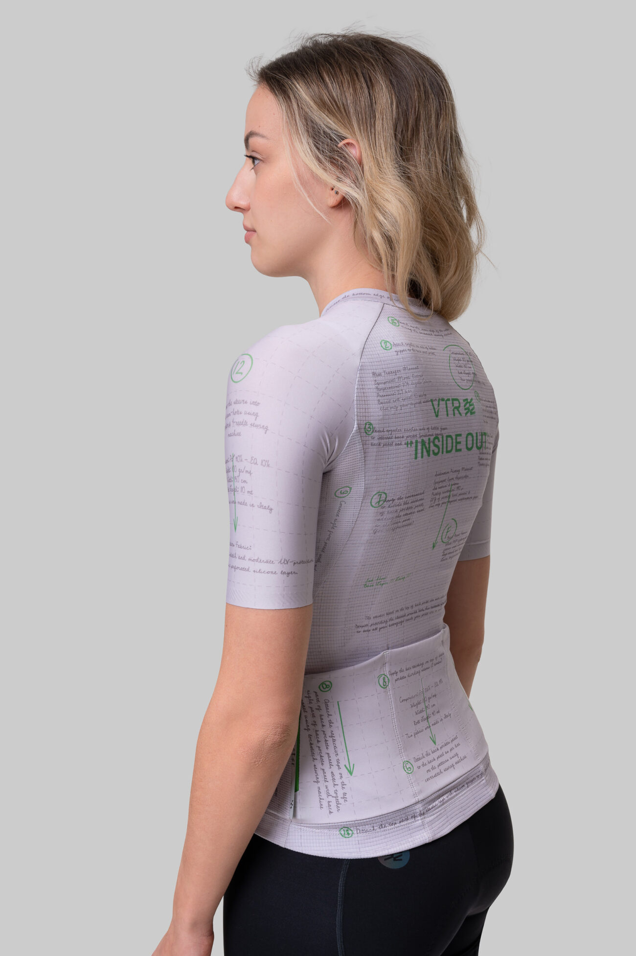 Женская Джерси Evolve Inside Out Green