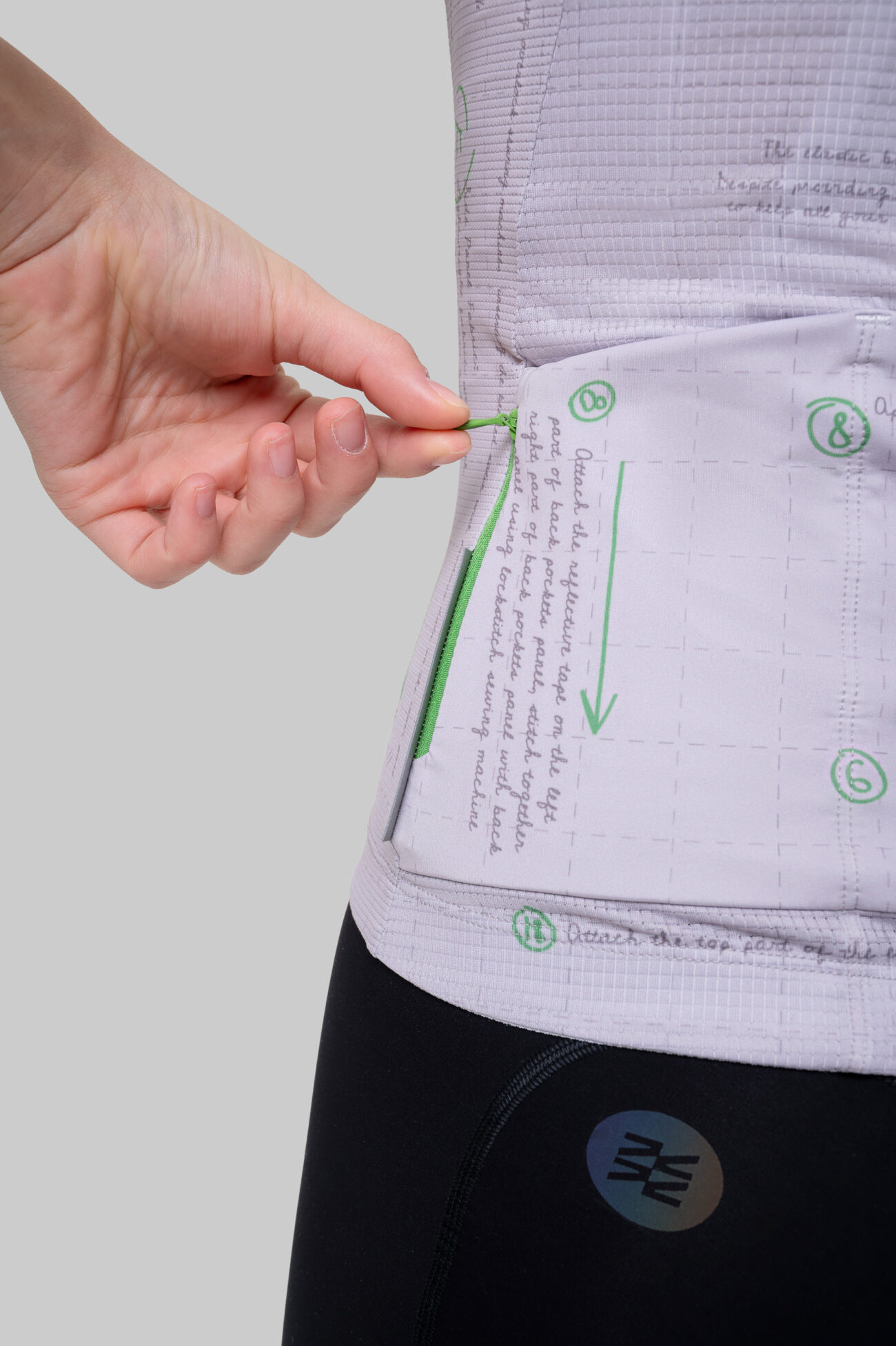 Женская Джерси Evolve Inside Out Green