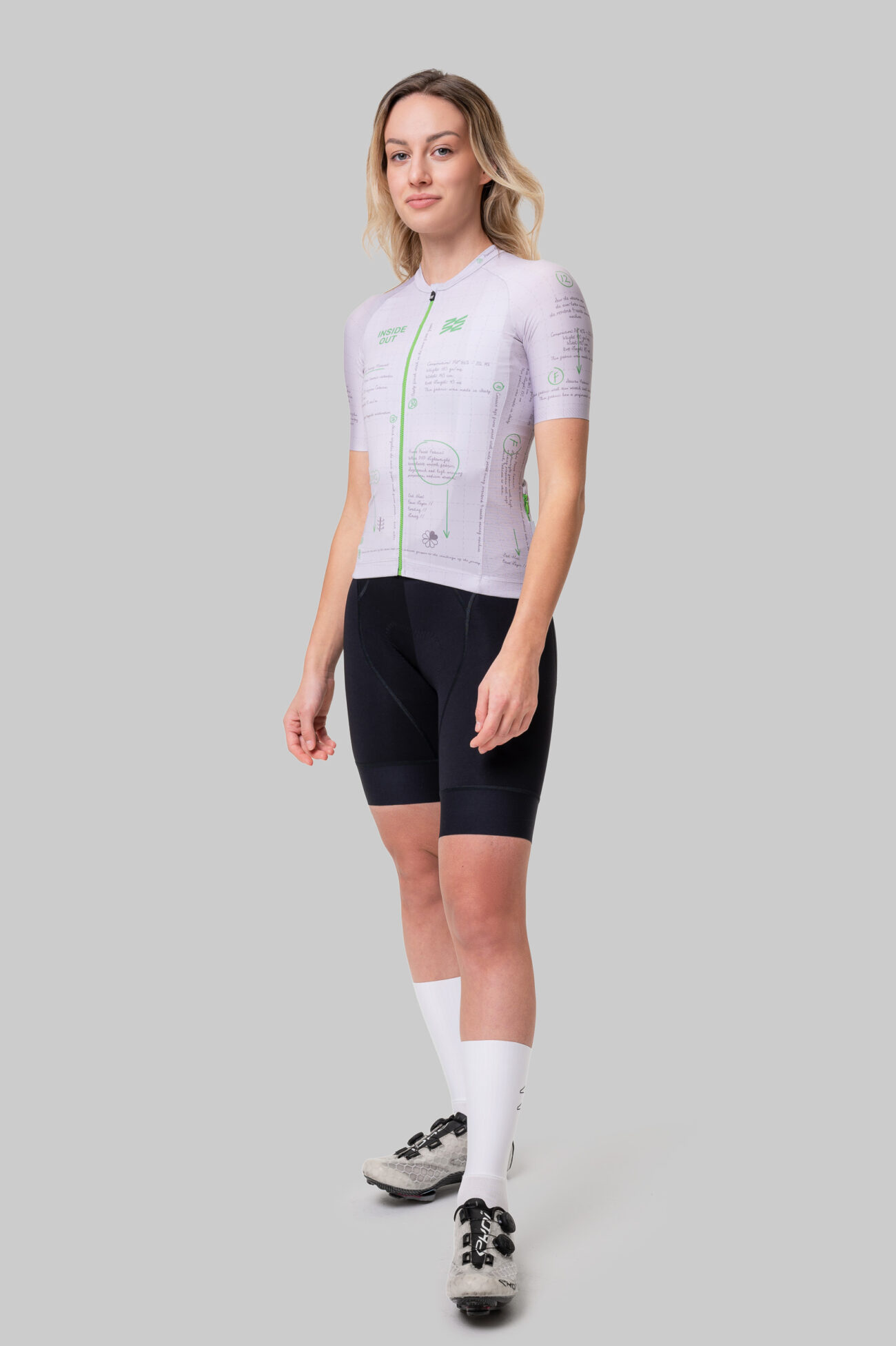 Женская Джерси Evolve Inside Out Green