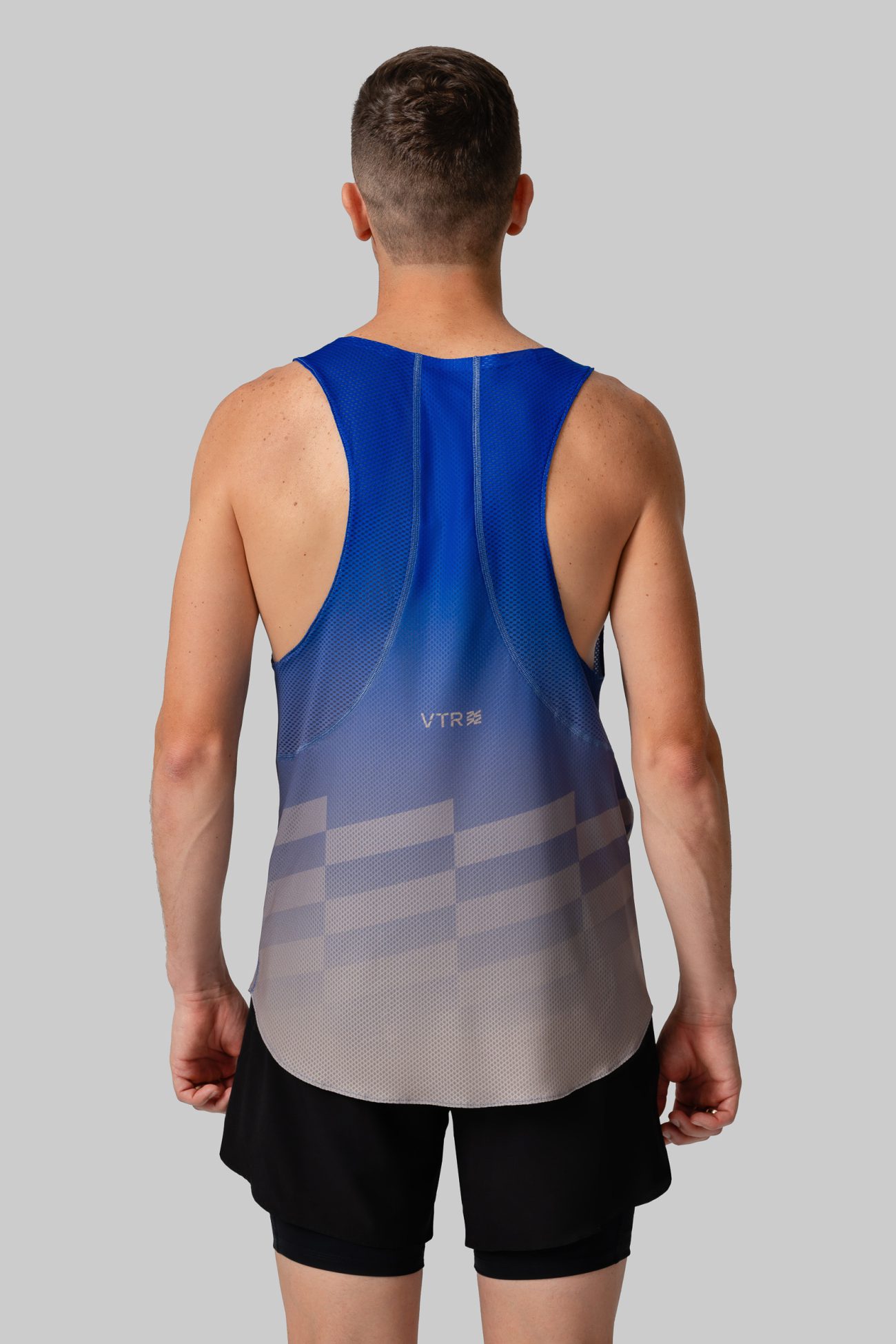 Мужская Беговая Майка Performance Blue Sunrise