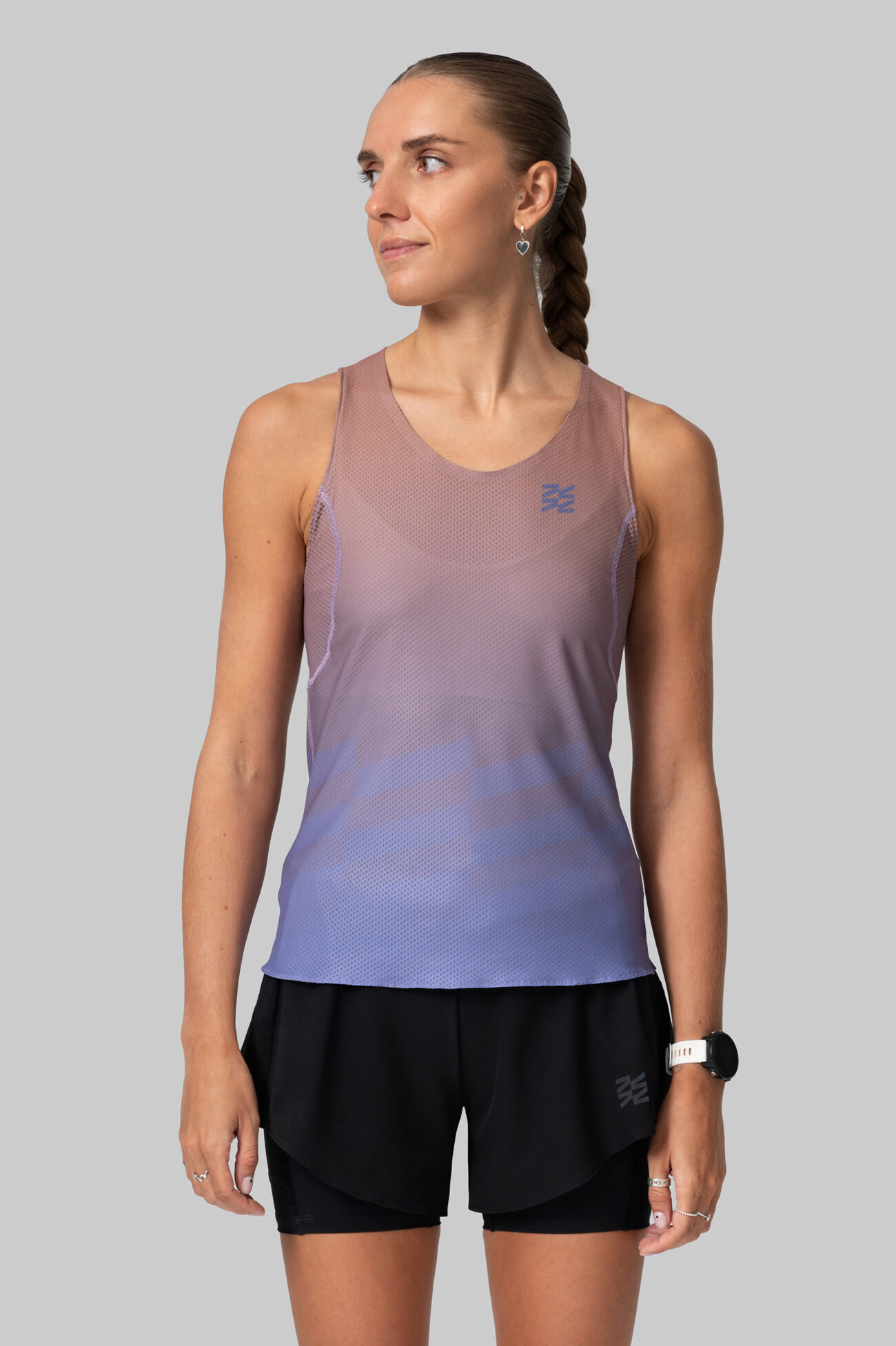 Женская Беговая Майка Performance Peach Sunset