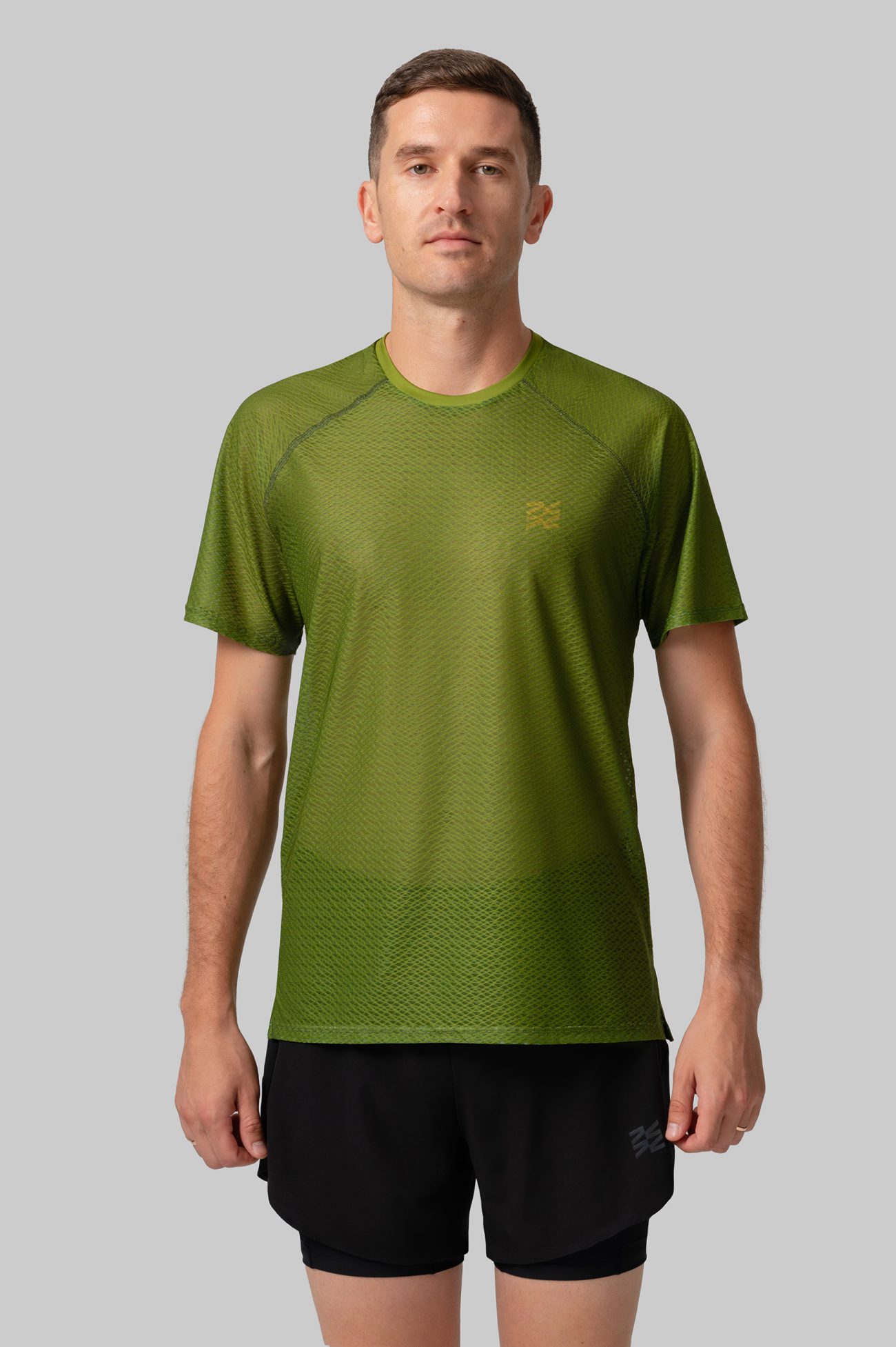 Мужская Беговая Футболка Реглан Performance Avocado