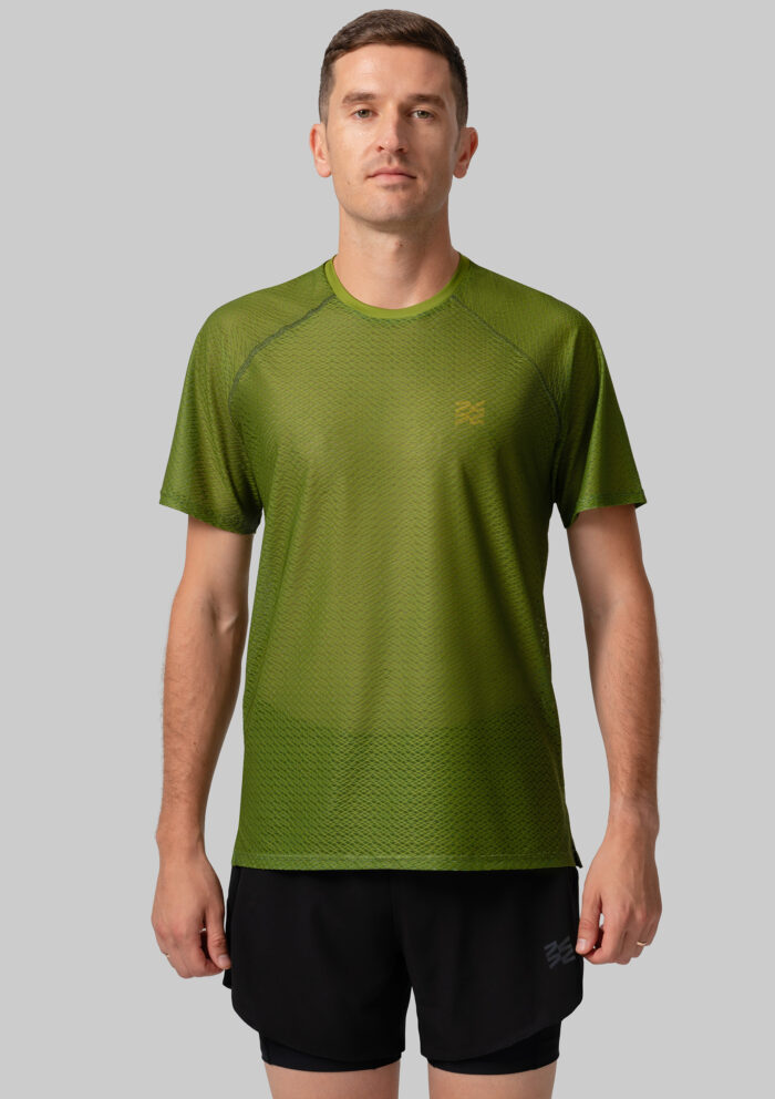 Мужская Беговая Футболка Реглан Performance Avocado