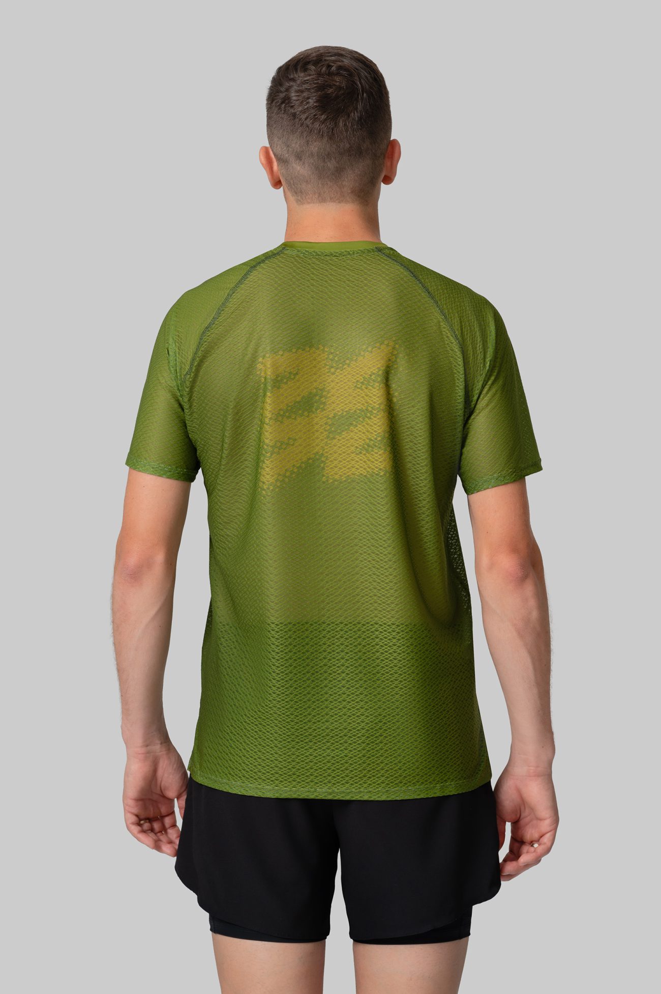 Мужская Беговая Футболка Реглан Performance Avocado