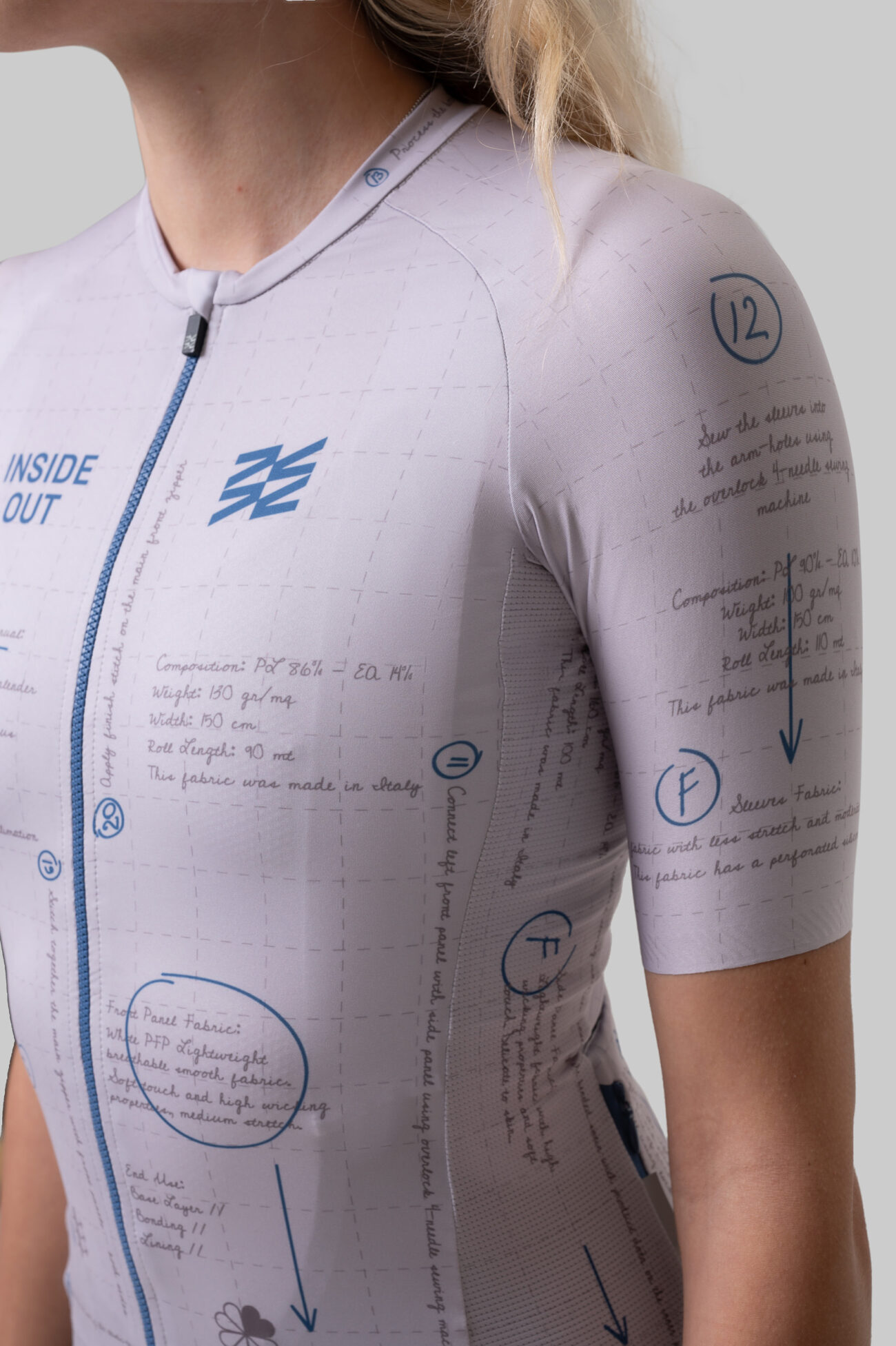 Женская Джерси Evolve Inside Out Blue