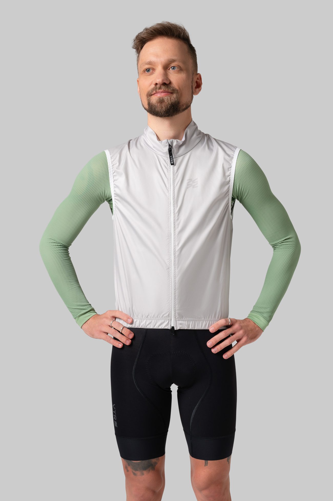 Мужская Ветрозащитная Жилетка Evolve Steel