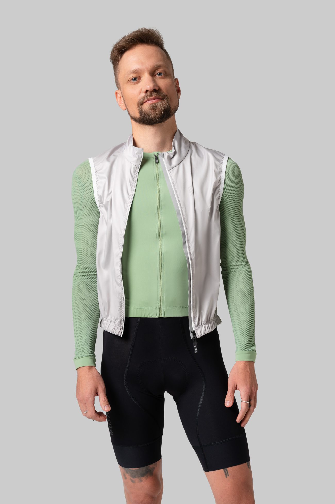 Мужская Ветрозащитная Жилетка Evolve Steel