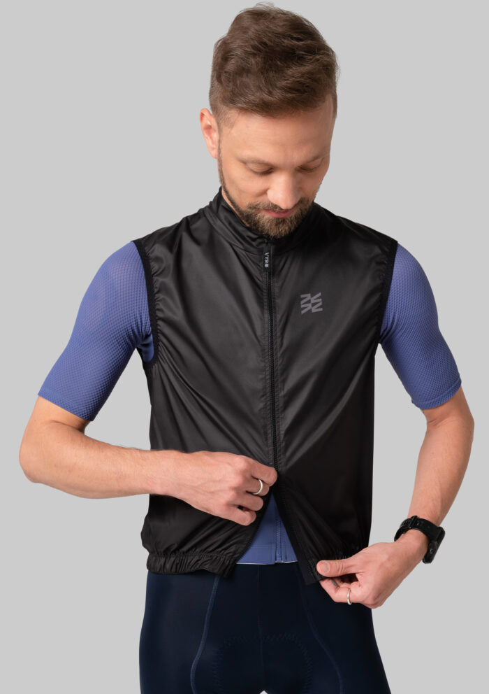 Мужская Ветрозащитная Жилетка Evolve Black