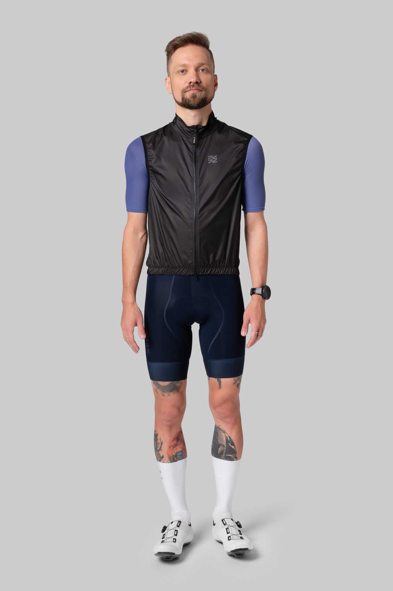 Мужская Ветрозащитная Жилетка Evolve Black