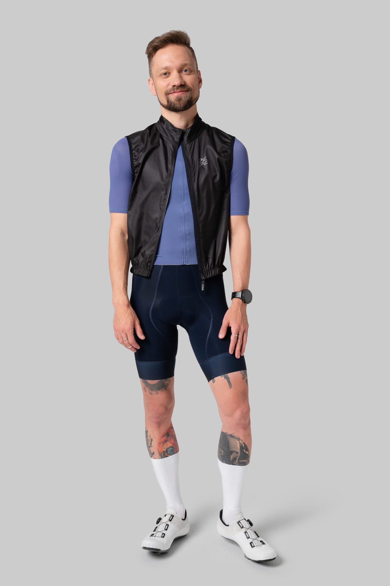 Мужская Ветрозащитная Жилетка Evolve Black