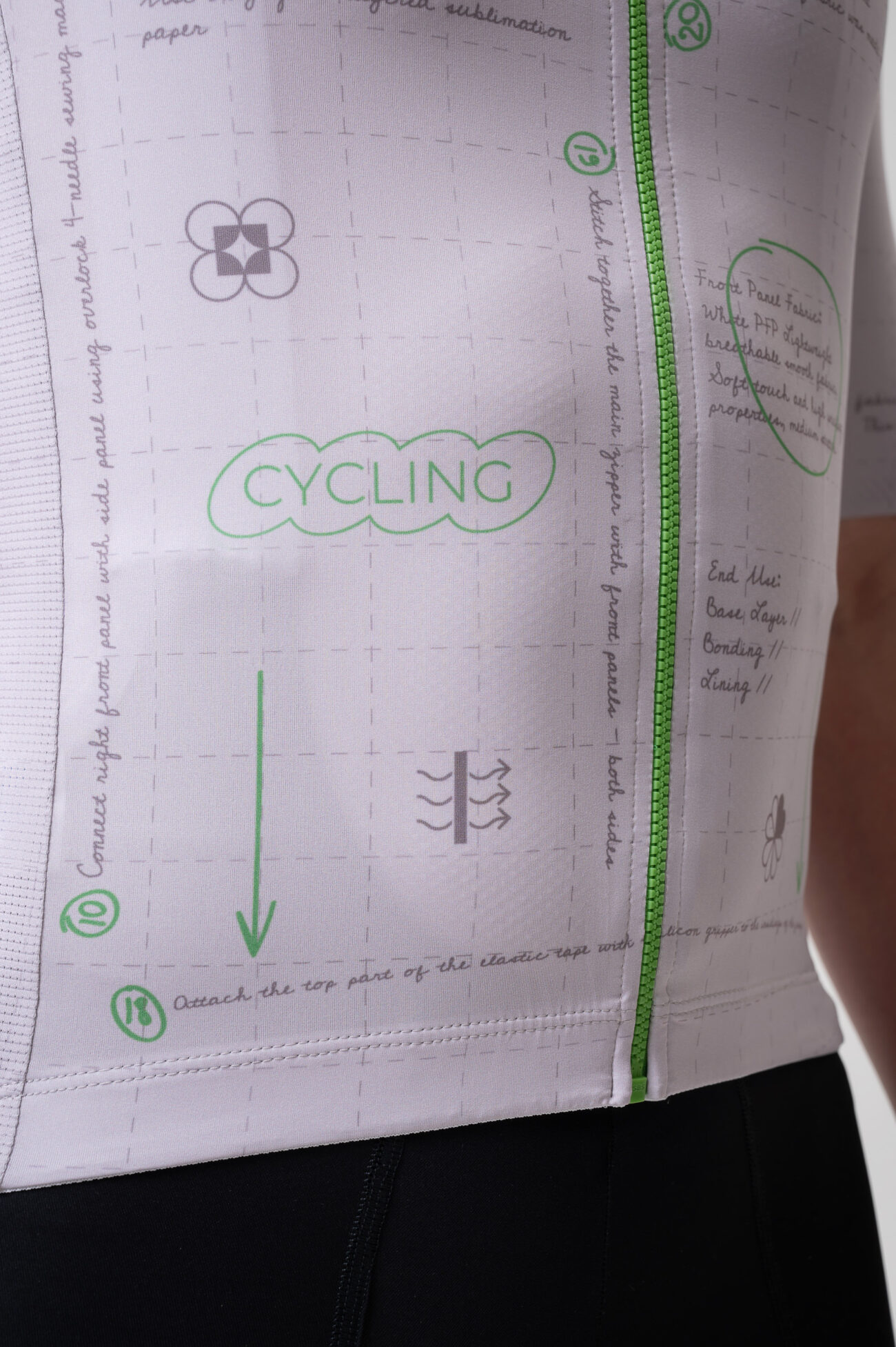 Мужская Джерси Evolve Inside Out Green