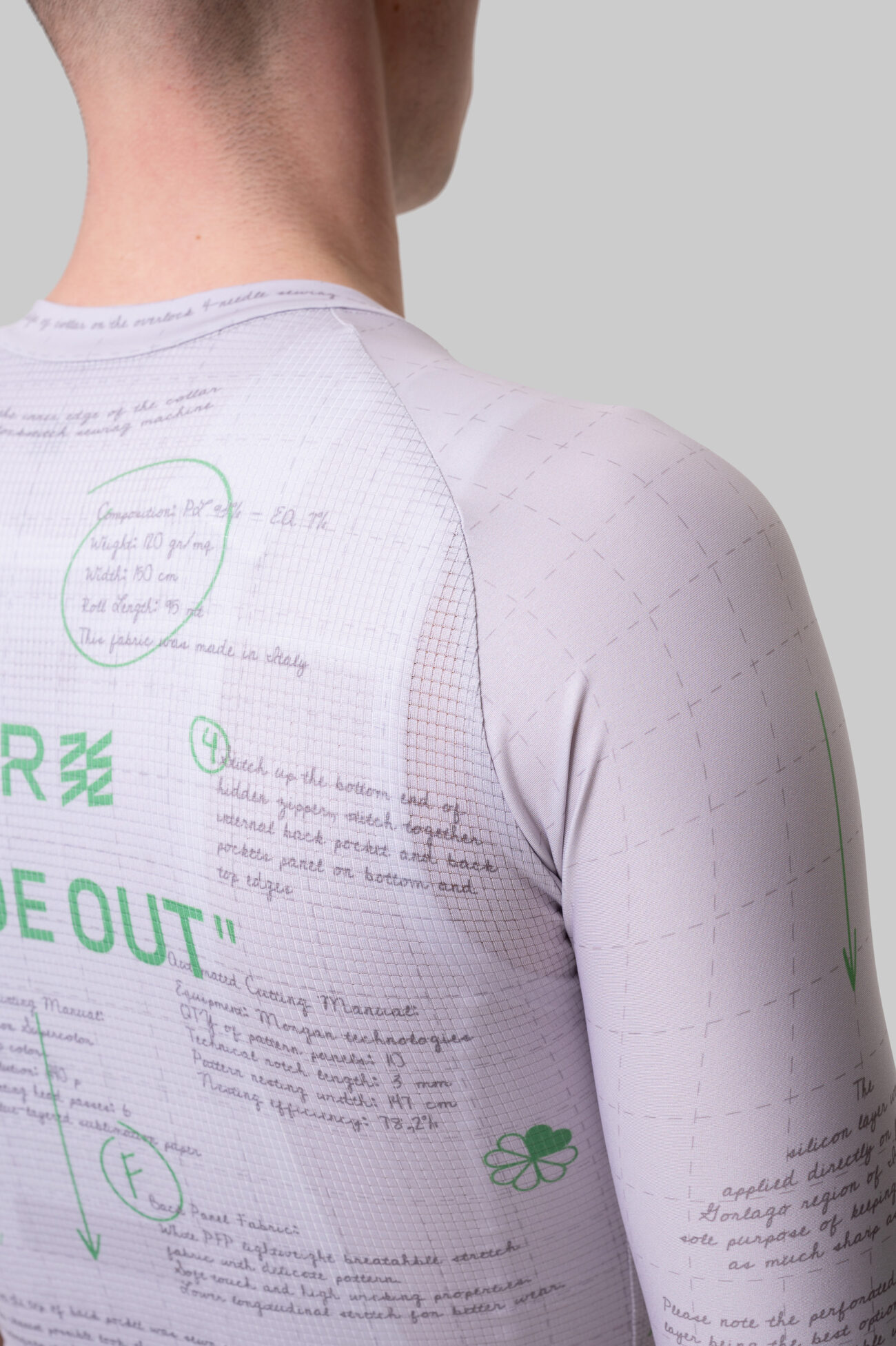 Мужская Джерси Evolve Inside Out Green