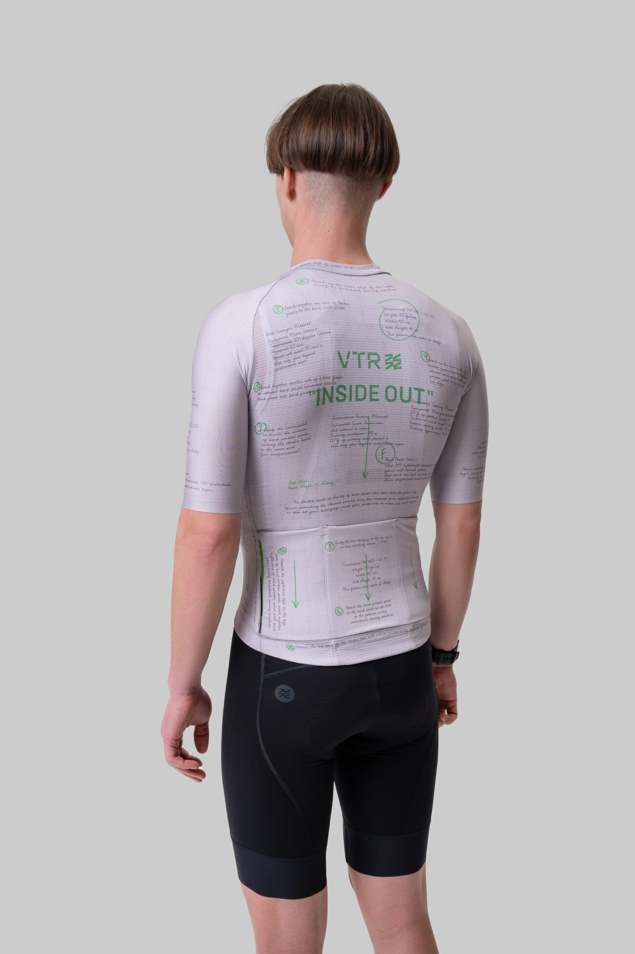 Мужская Джерси Evolve Inside Out Green