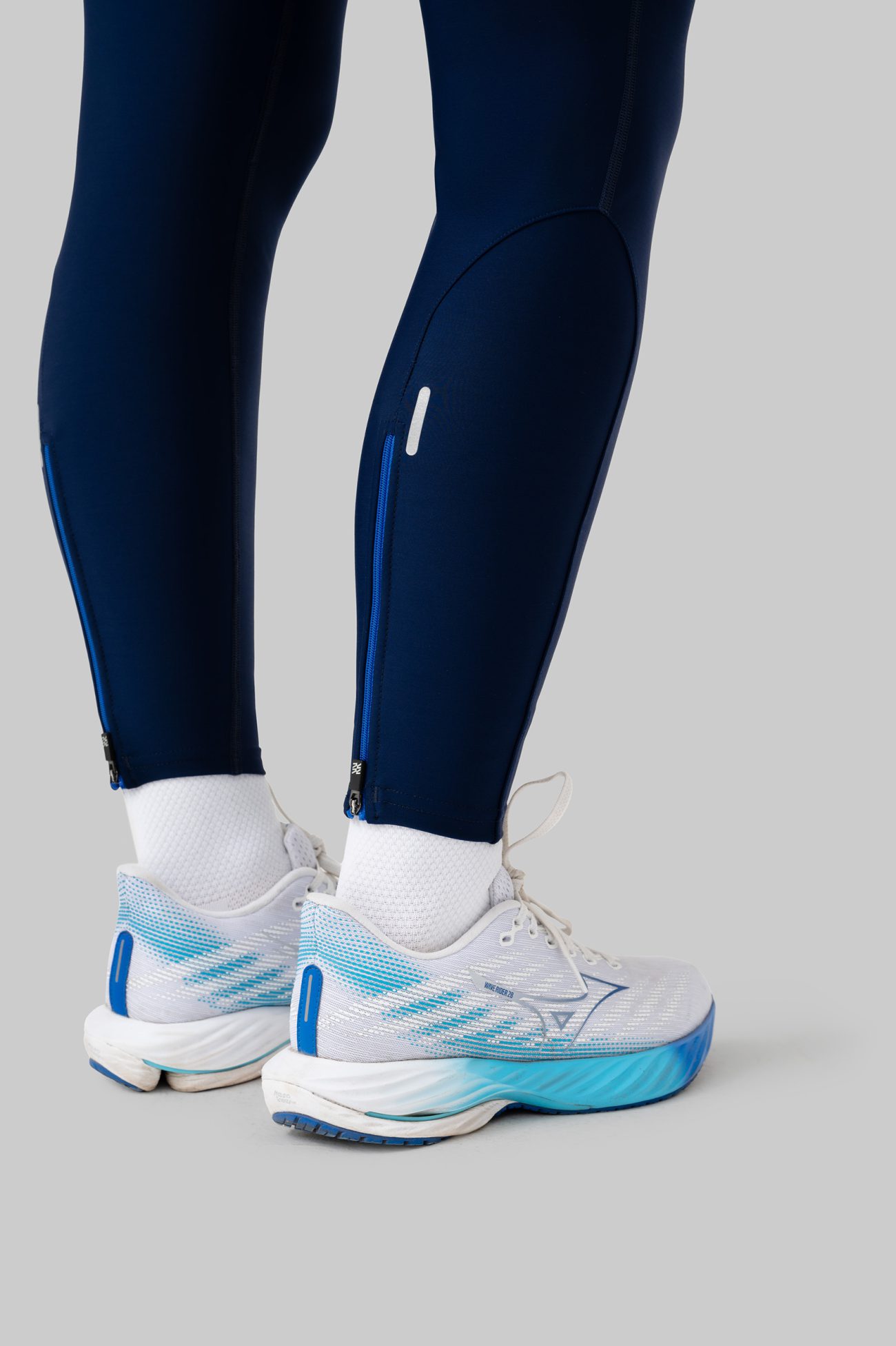 Женские Утеплённые Беговые Тайтсы Practice Navy