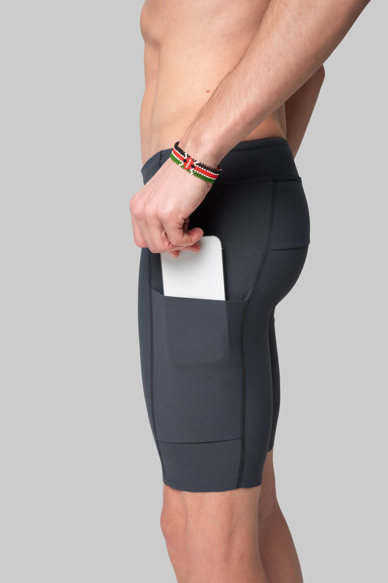 Мужские Беговые Халф-тайтсы Performance Graphite 2025