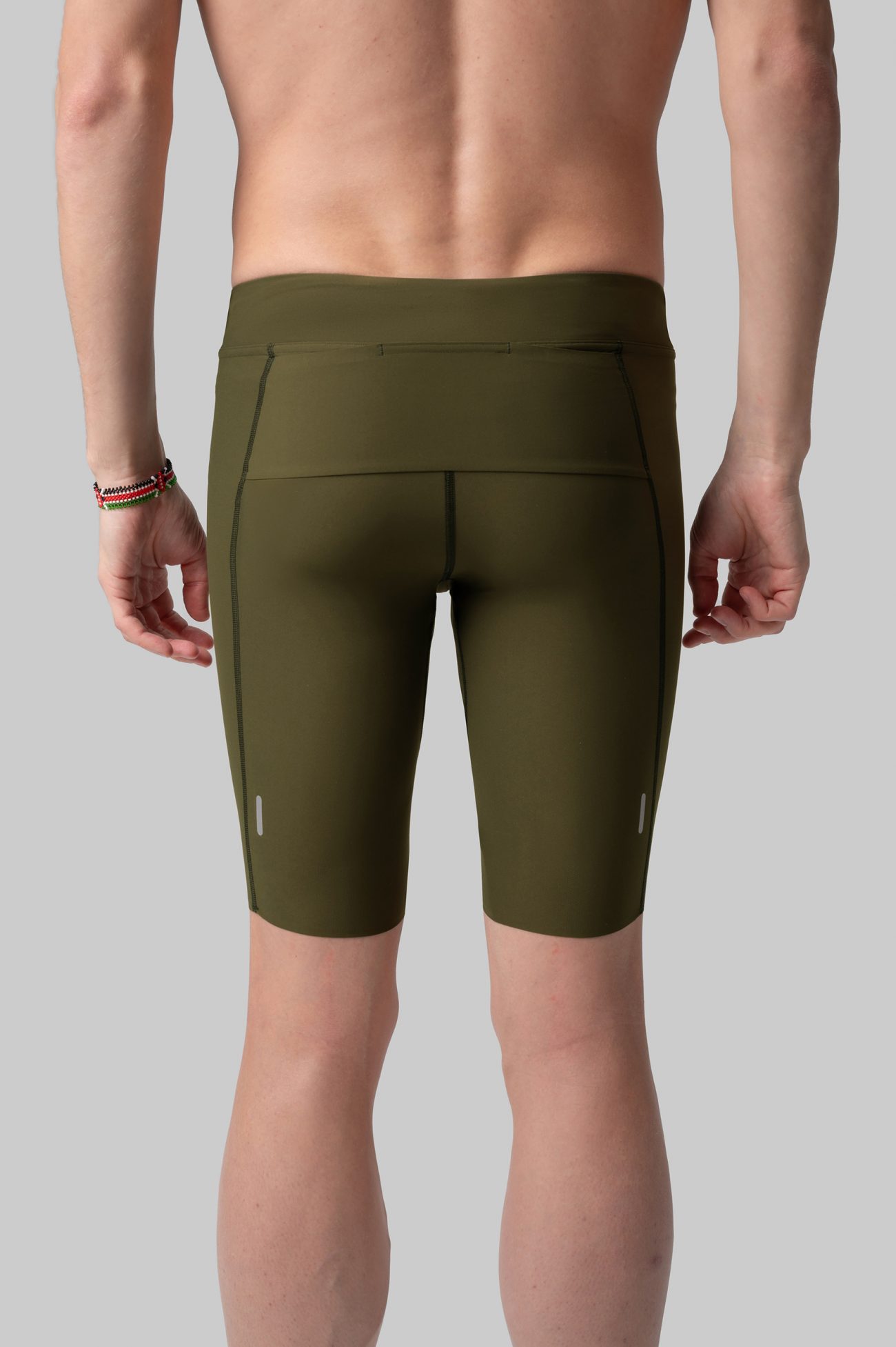 Мужские Беговые Халф-тайтсы Performance Olive