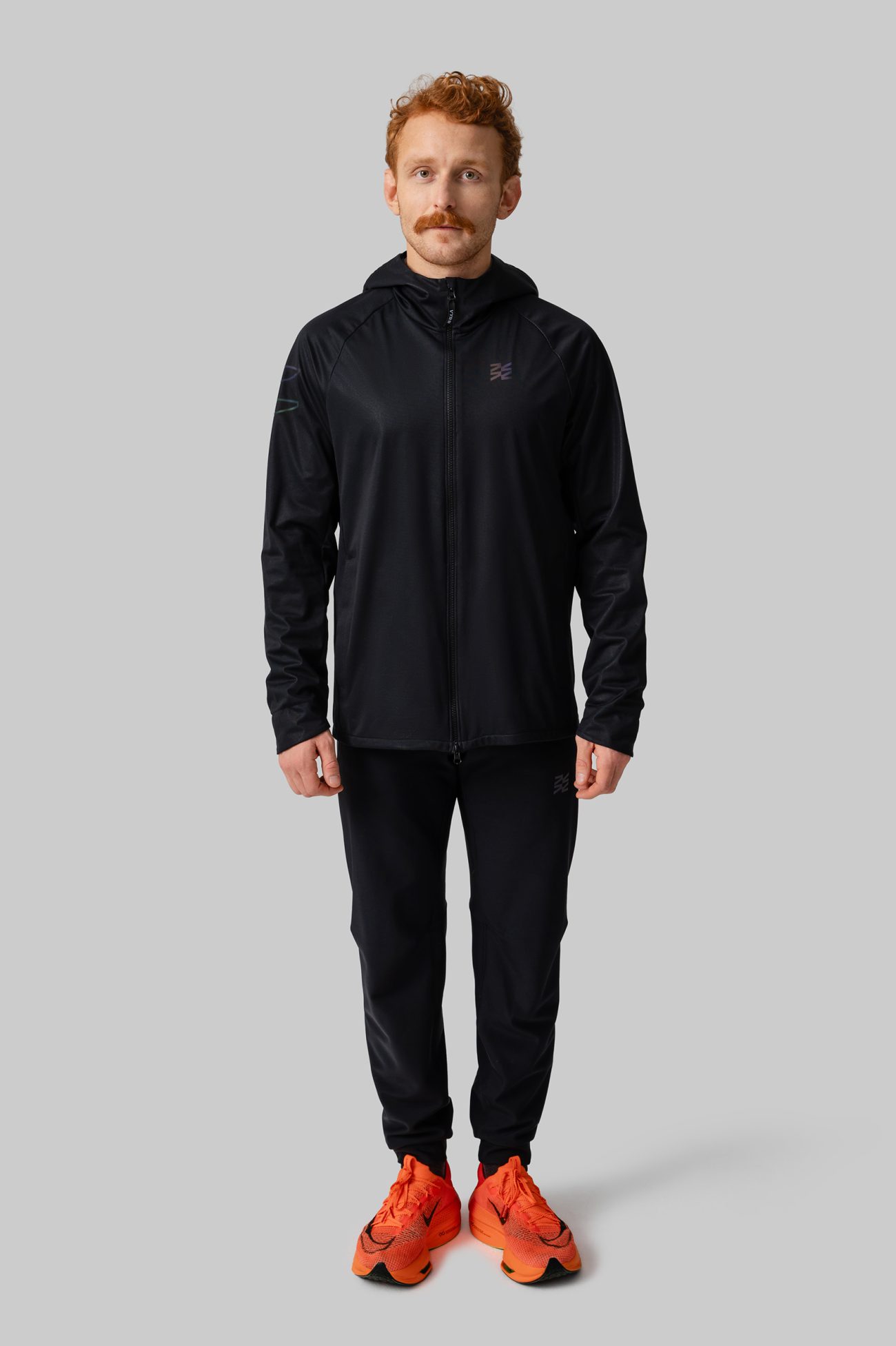 Мужская Беговая Ветровка Practice Black