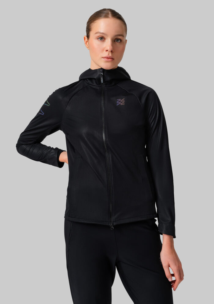 Женская Беговая Ветровка Practice Black
