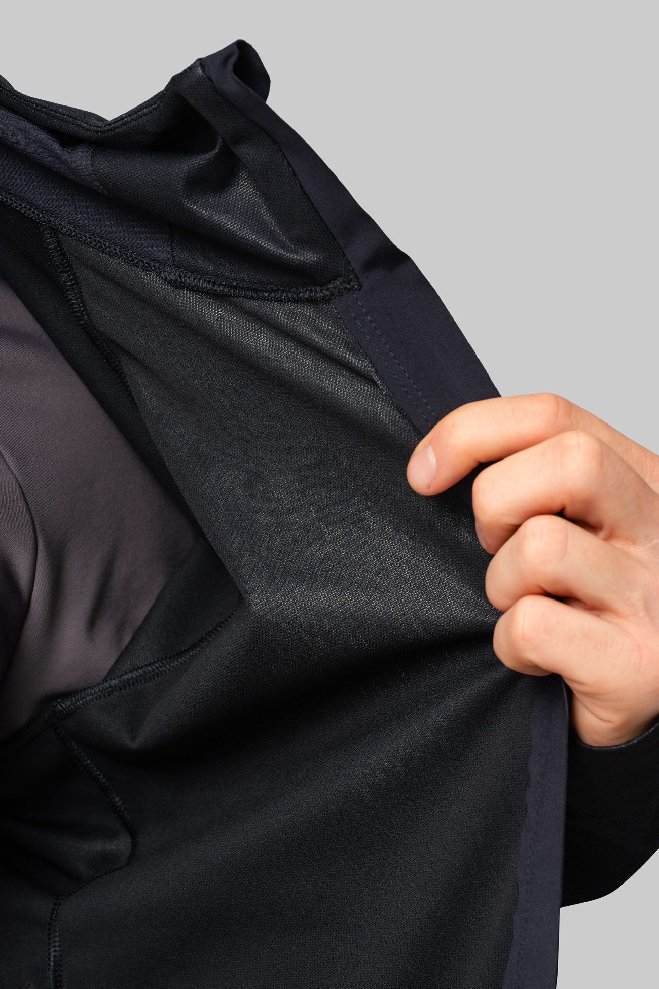 Мужская Беговая Ветровка Practice Black