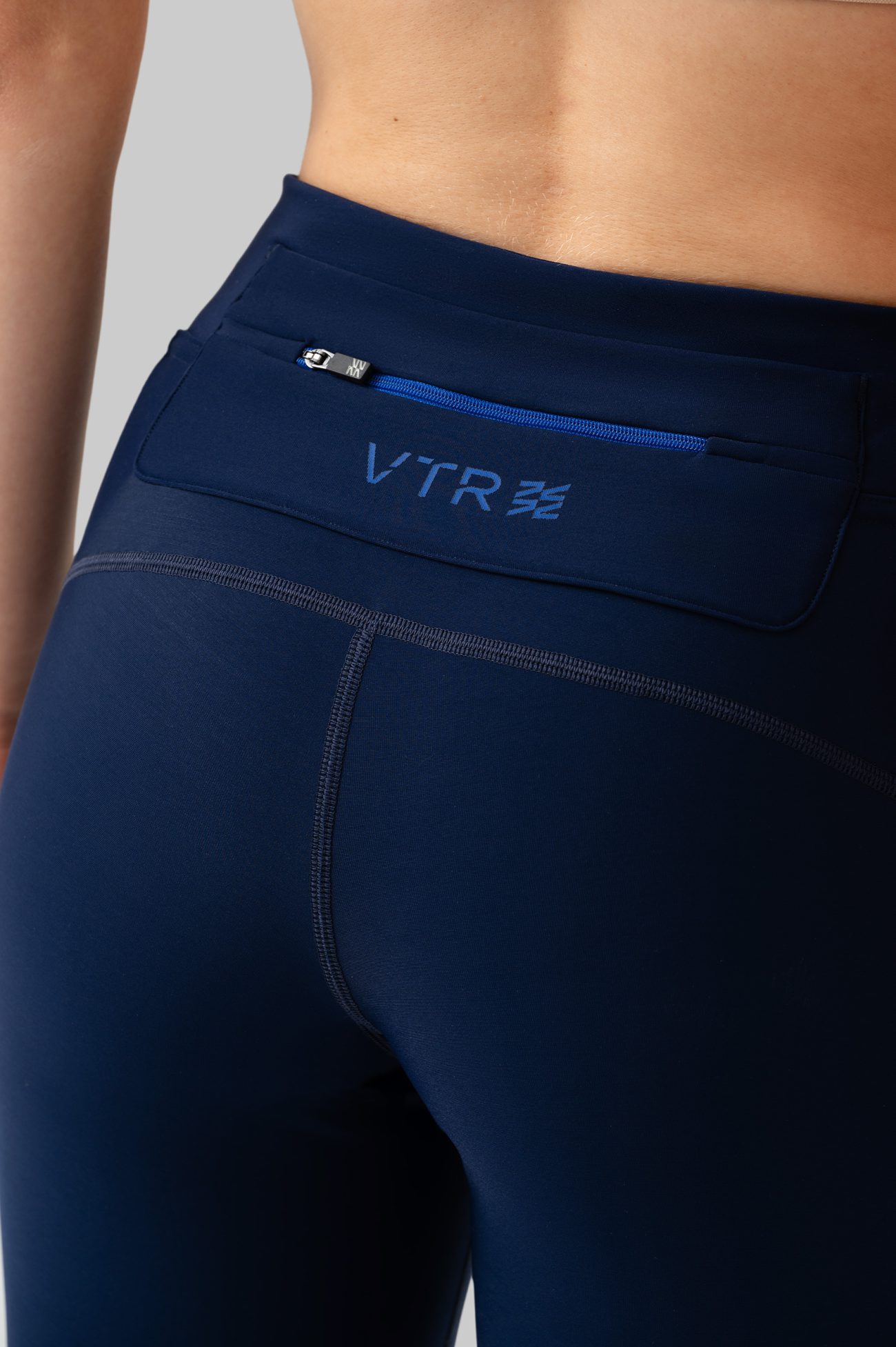 Женские Утеплённые Беговые Тайтсы Practice Navy