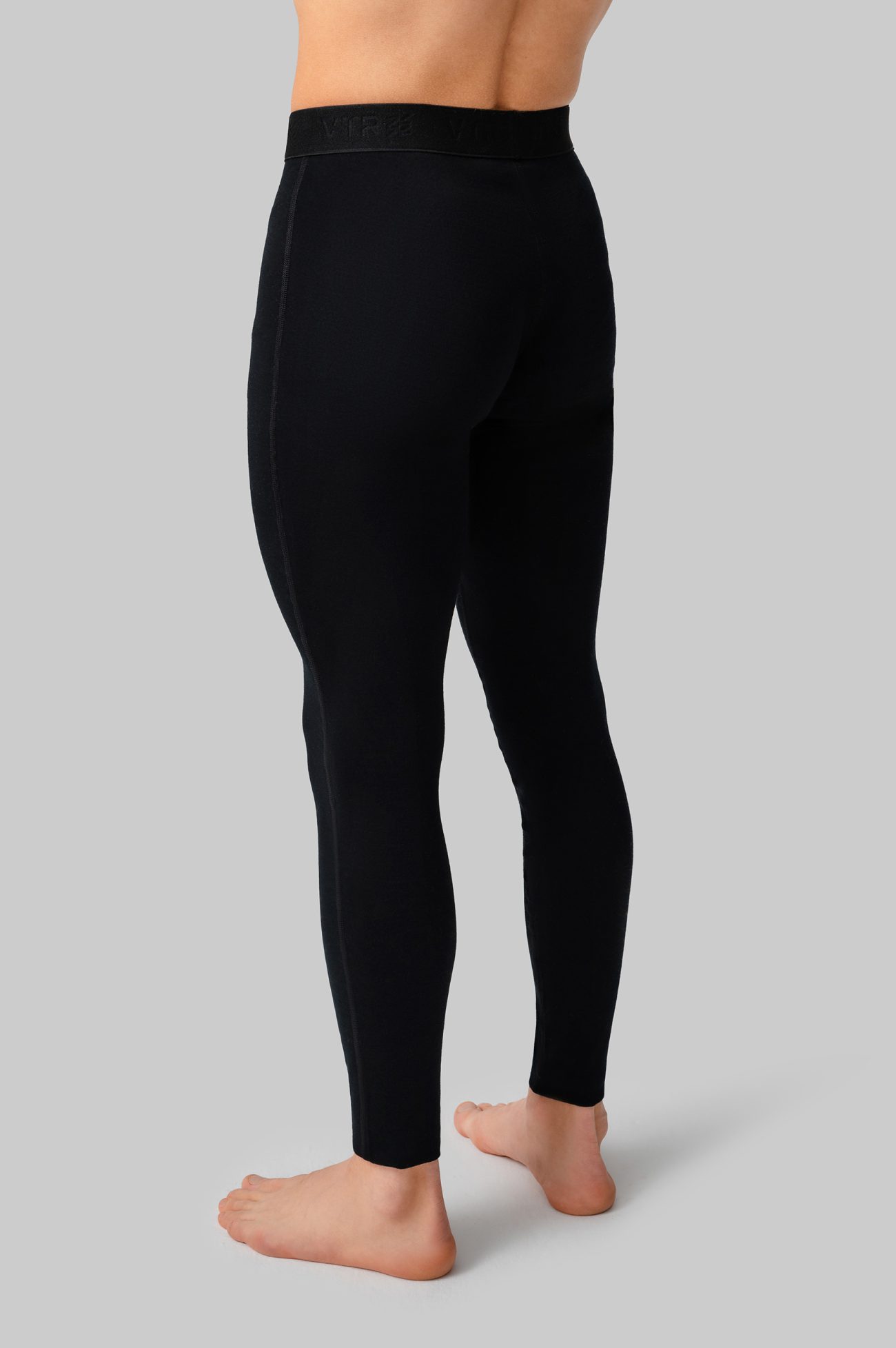 Мужское термобелье мерино низ Black