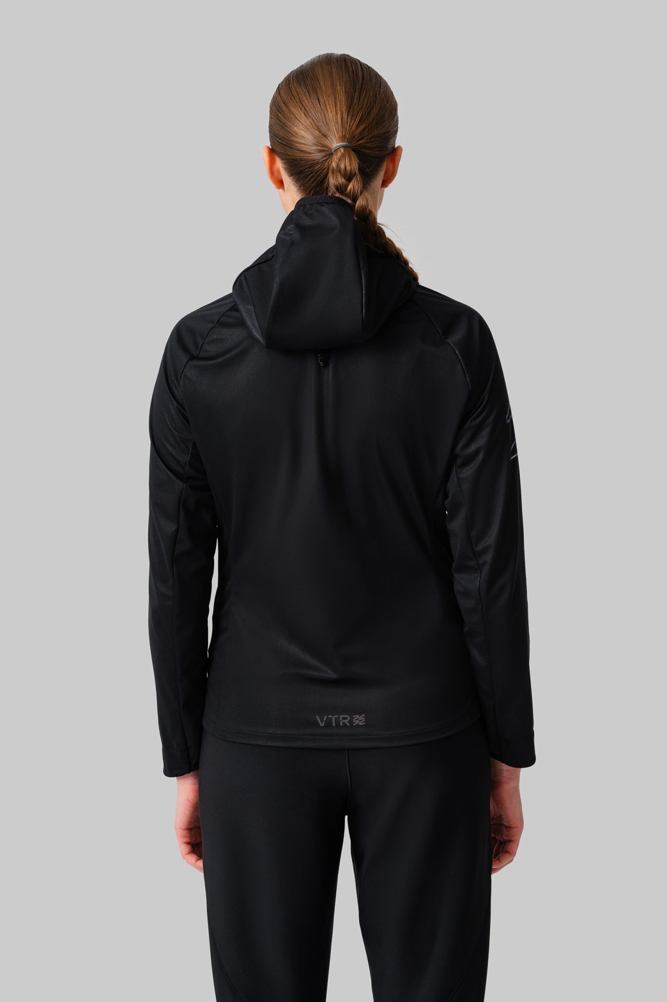 Женская Беговая Ветровка Practice Black