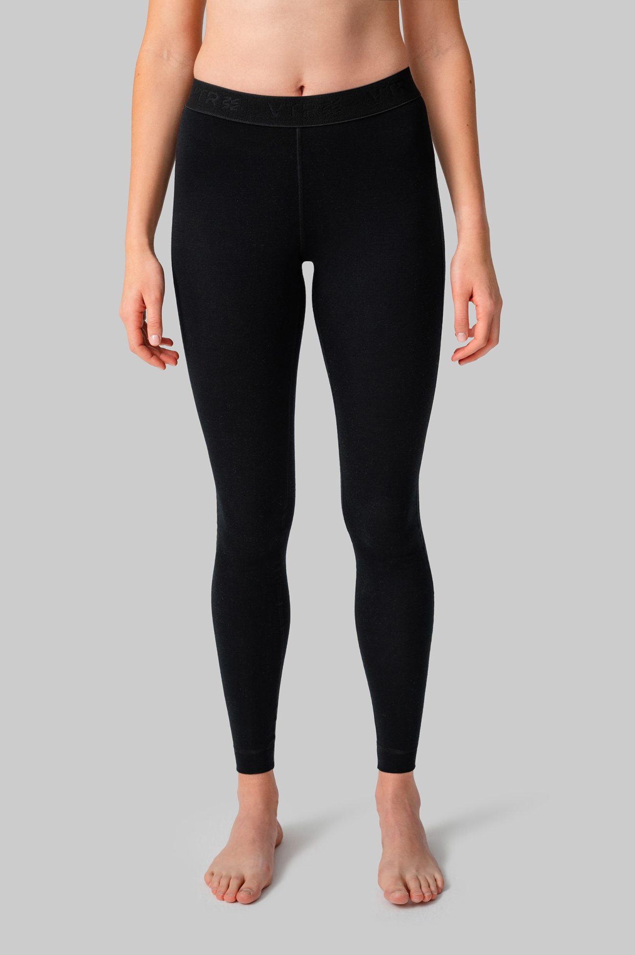 Женское термобелье мерино низ Black