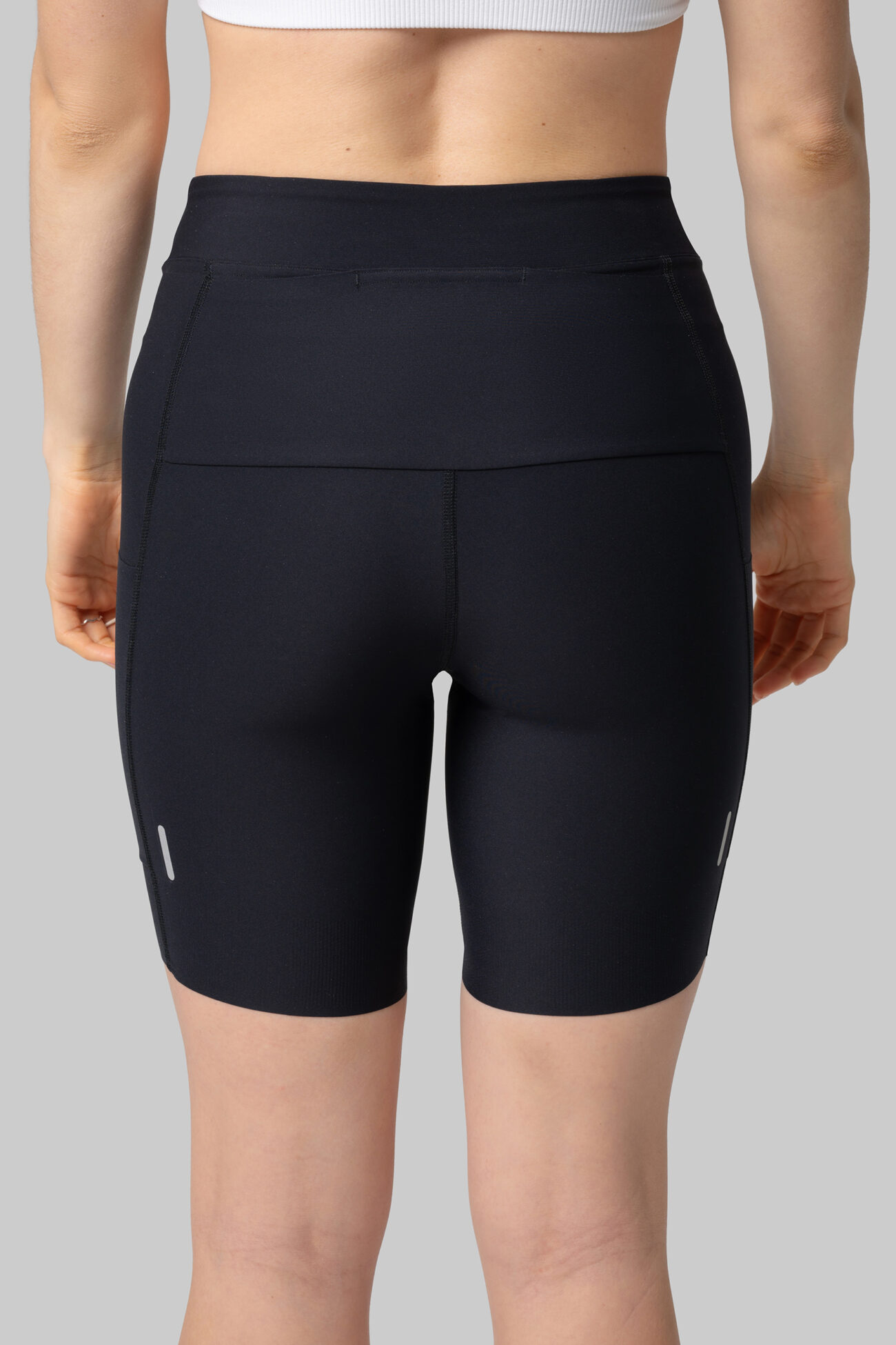 Женские Беговые Халф-тайтсы Cargo Black