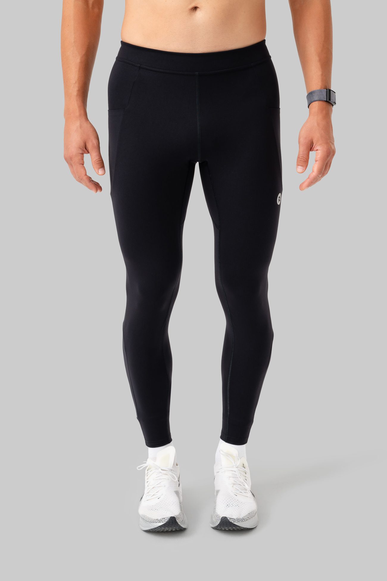 Мужские Беговые Тайтсы Practice Black
