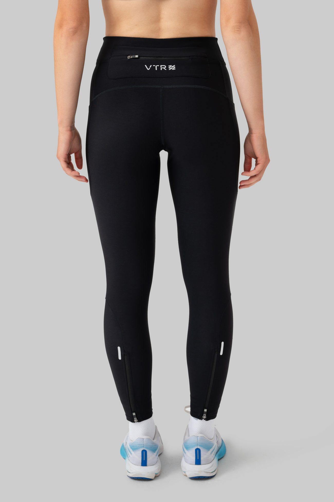 Женские Утеплённые Беговые Тайтсы Practice Black