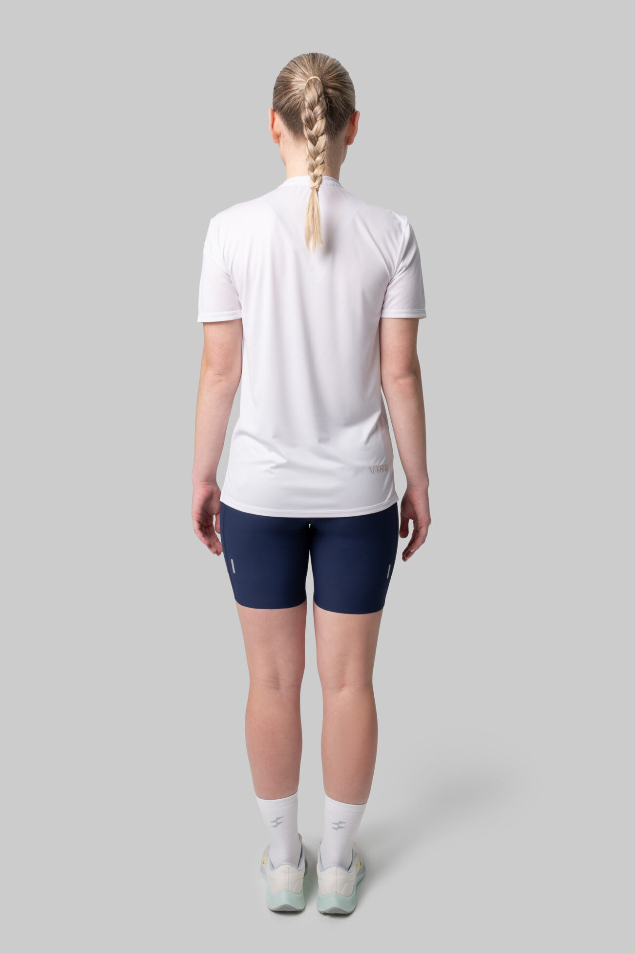 Женские Беговые Халф-тайтсы Cargo Navy