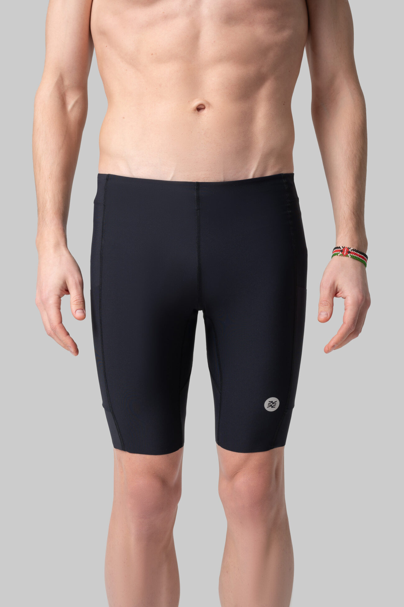 Мужские Беговые Халф-тайтсы Cargo Black