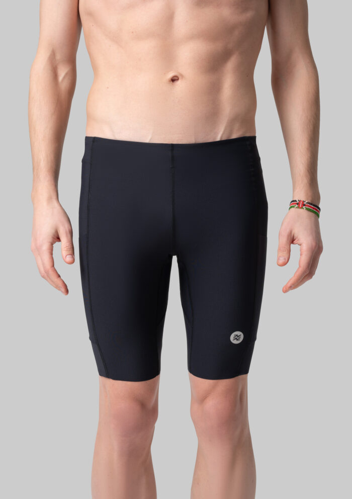 Мужские Беговые Халф-тайтсы Cargo Black