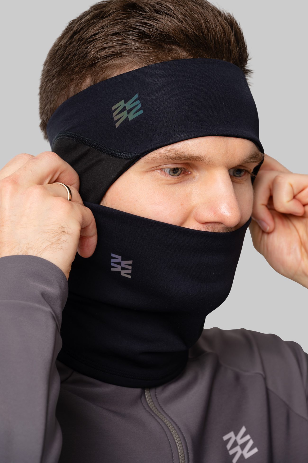 Повязка Беговая Мерино VTR Black