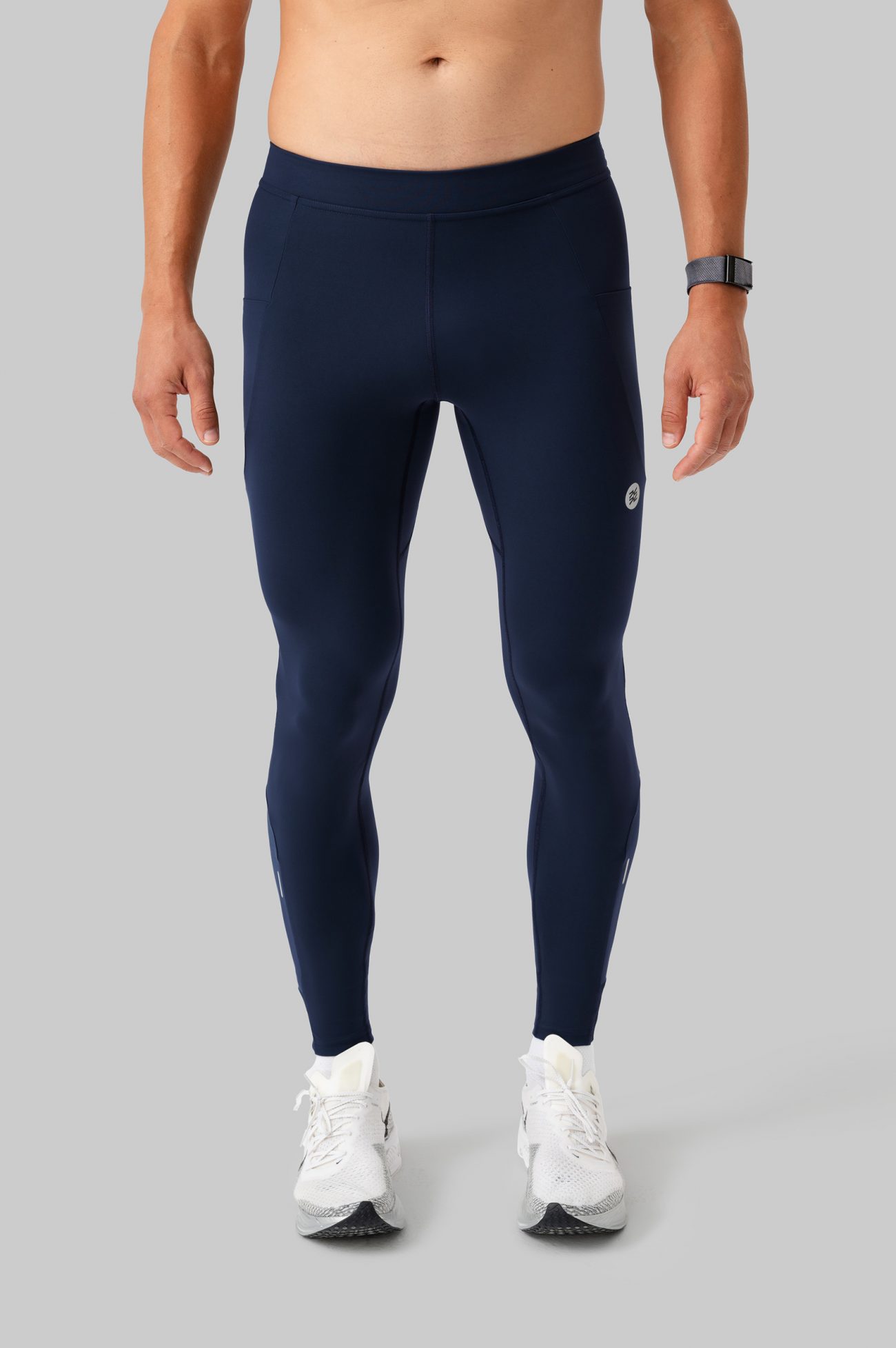 Мужские Беговые Тайтсы Practice Navy