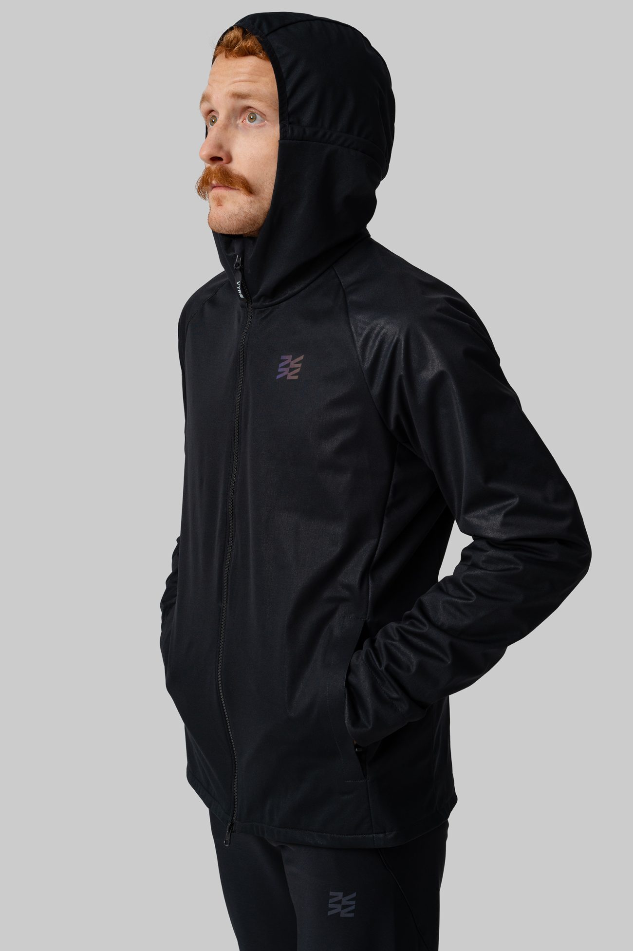 Мужская Беговая Ветровка Practice Black